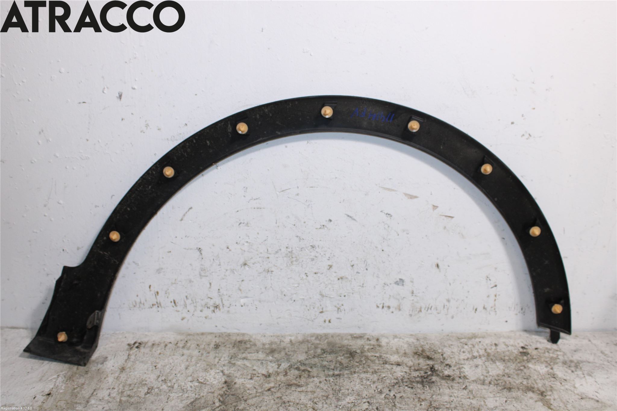 Renault CAPTUR 13-19 List Skärmkant