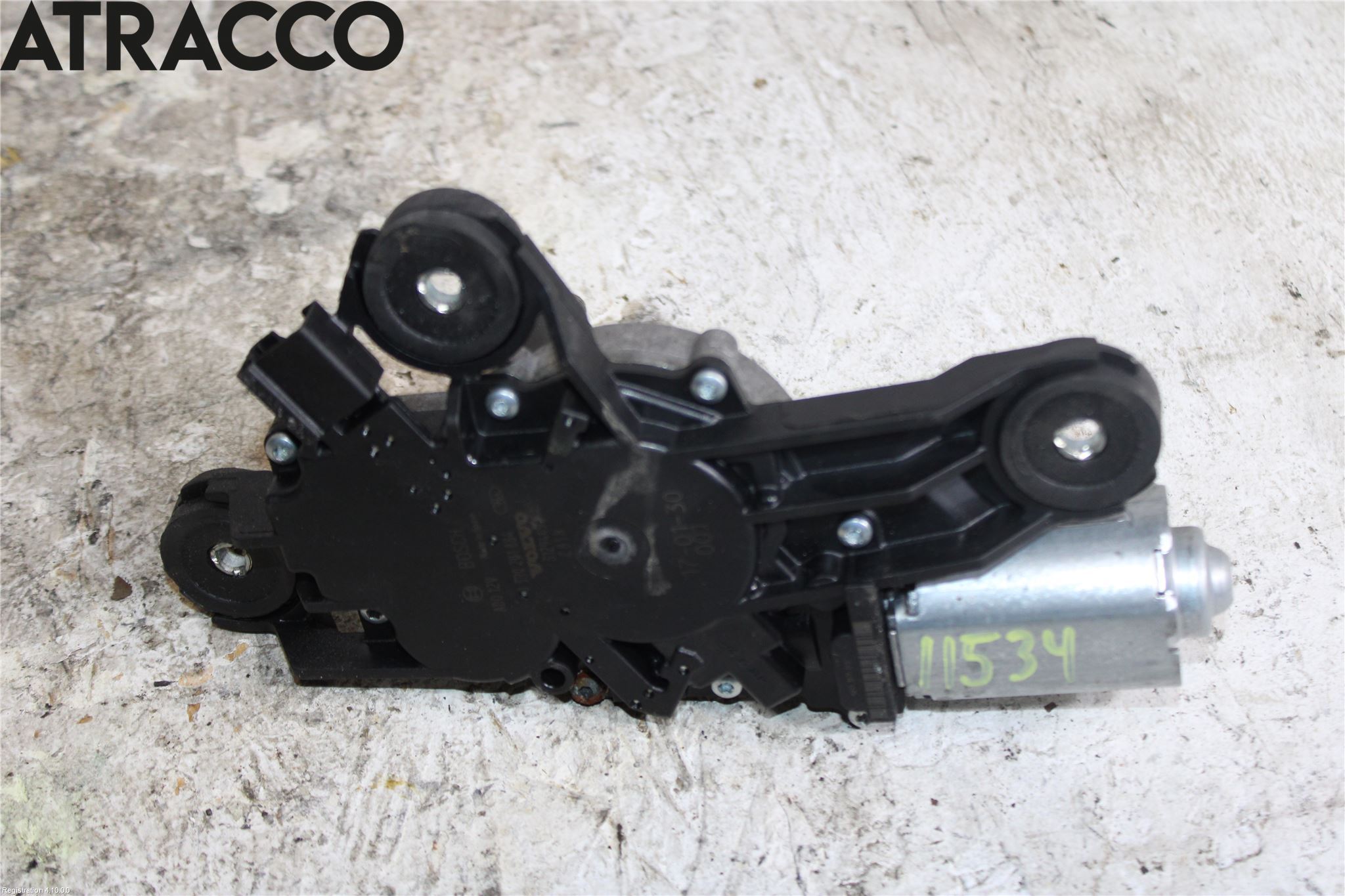 Volvo V60 14-18 Torkarmotor Baklucka