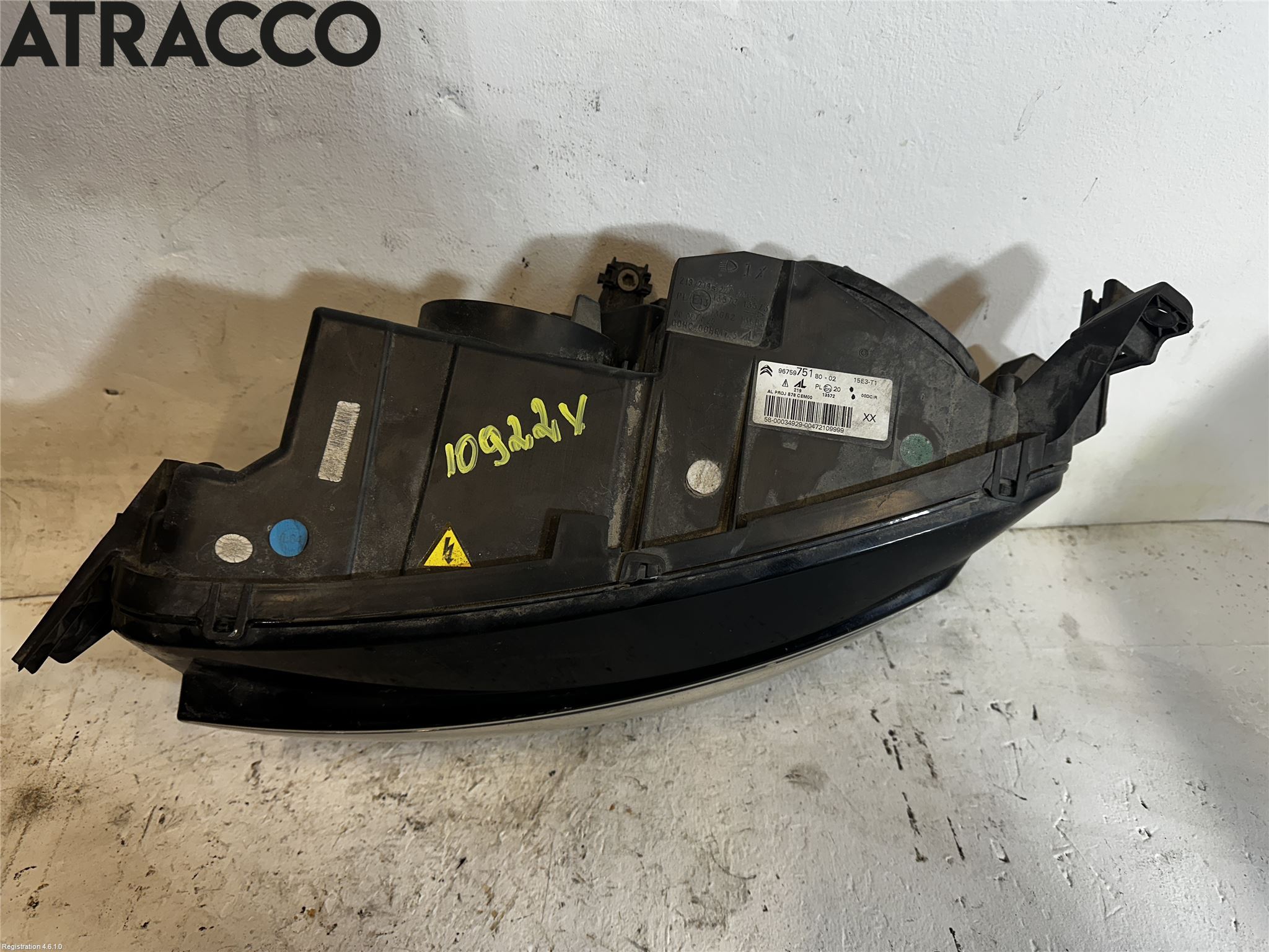 Citroen C4 PICASSO 14-18 Strålkastare Vänster