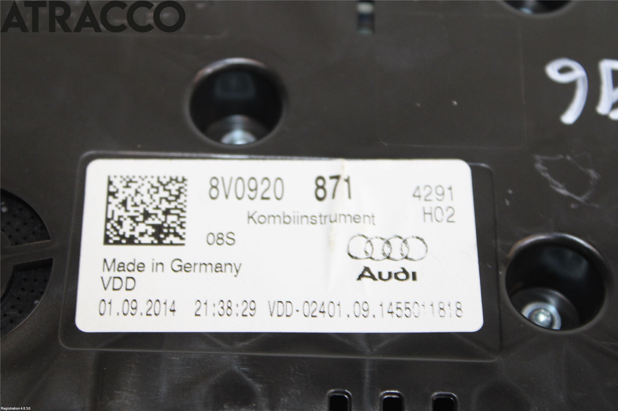 Audi A3/S3 8V 13-20 Instrument Komb