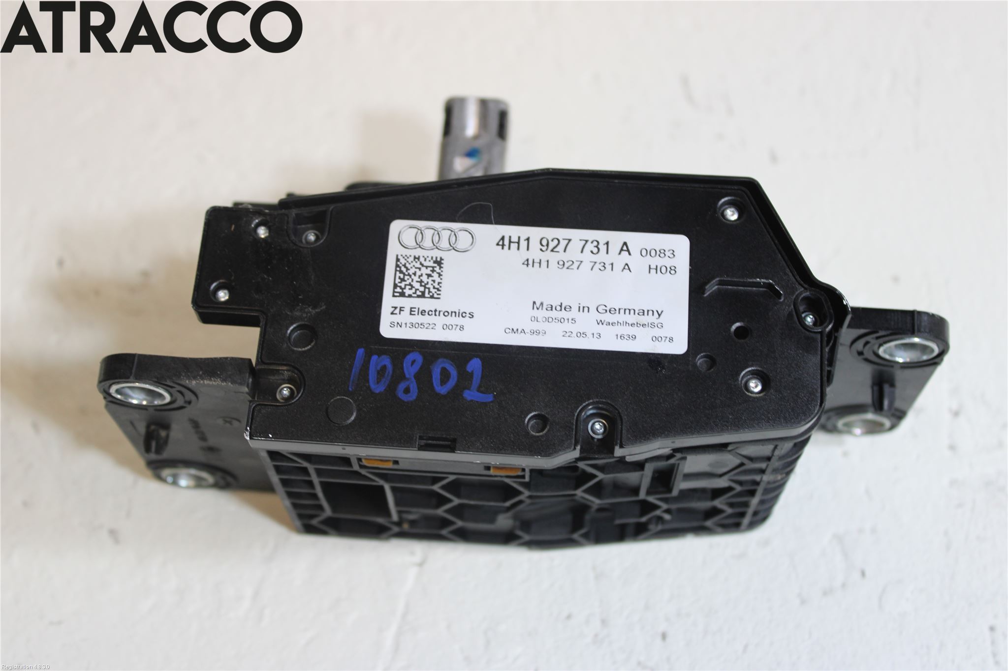 Audi A8/S8 4H 10-17 Växelreglage - Wire