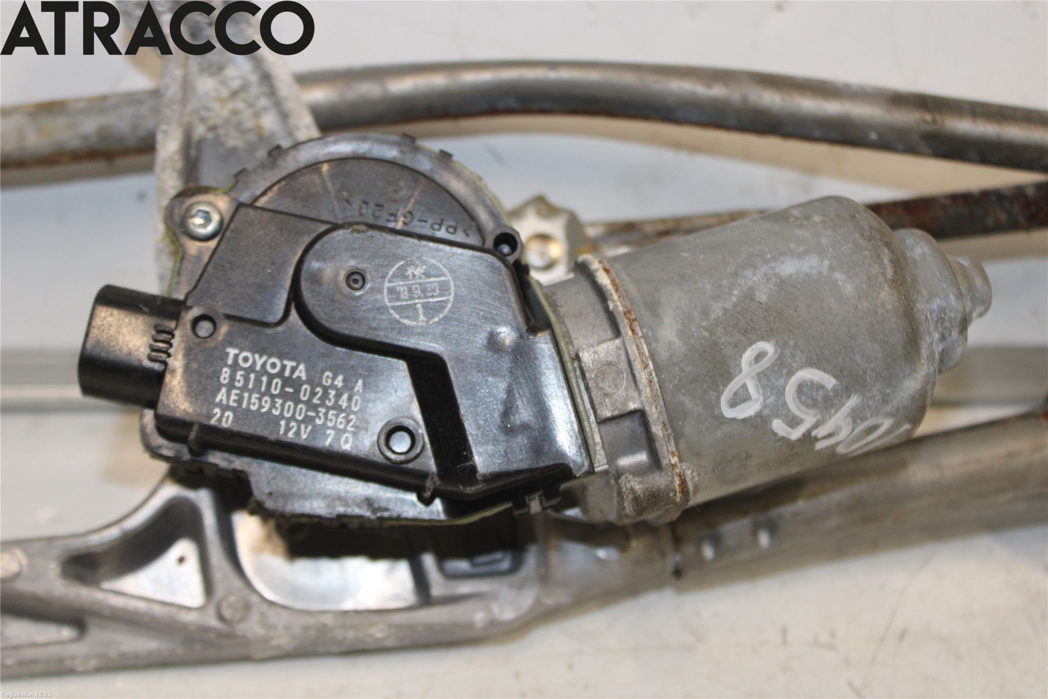 Toyota AURIS 13-19 Torkarmotor Vindruta