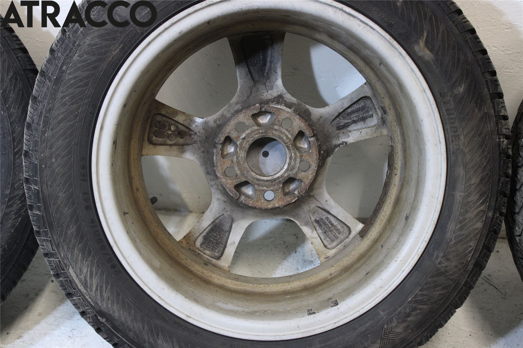 Volkswagen VW GOLF V 04-09 Vinterdäck Alumfälg 4St