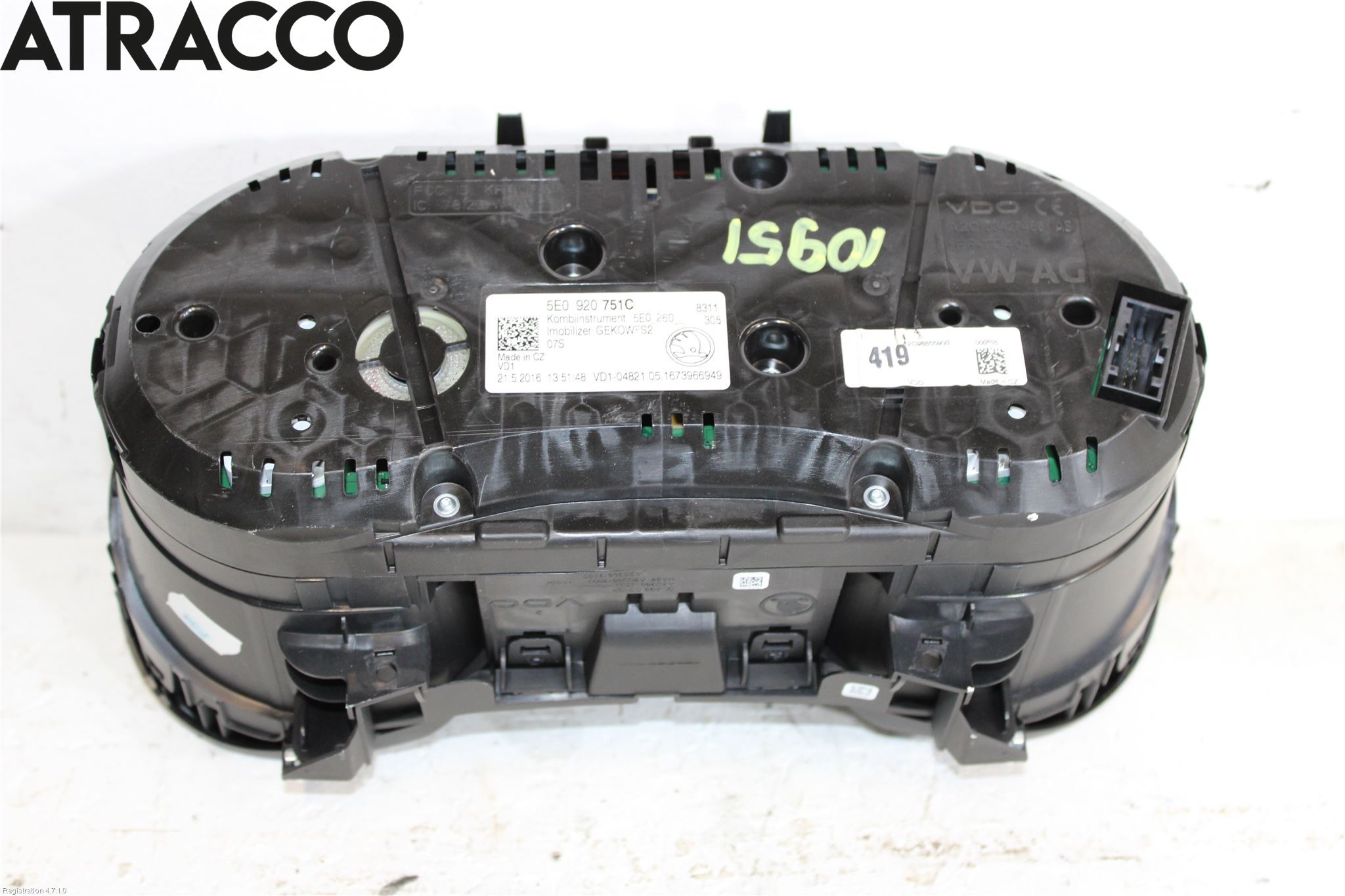 Skoda OCTAVIA (5E) 13-20 Instrument Komb
