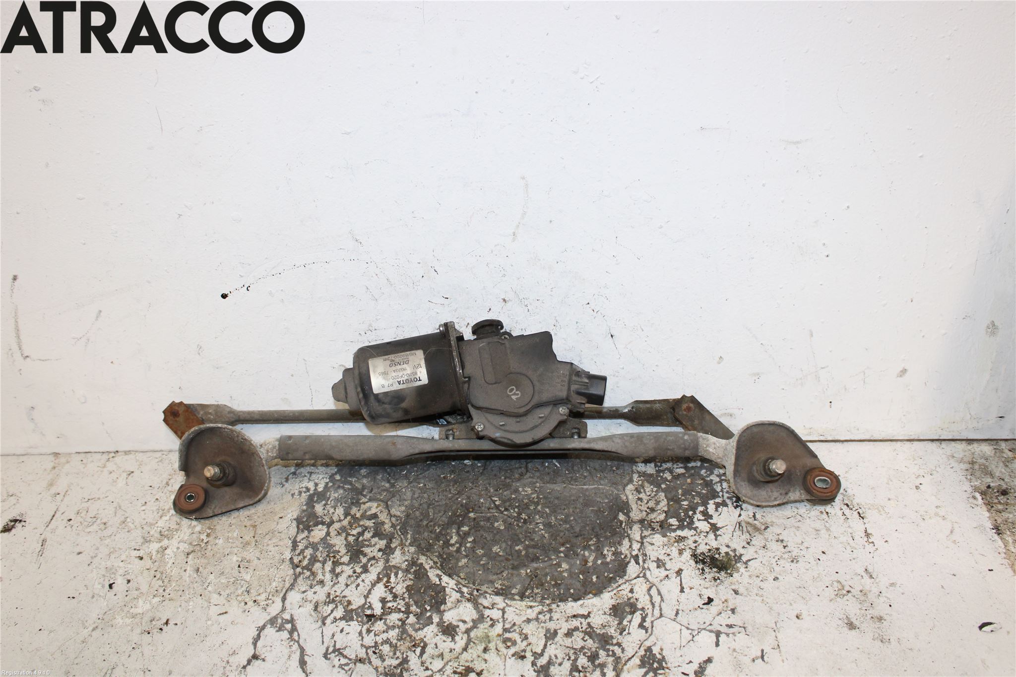 Toyota COROLLA VERSO 04-07 Torkarmotor Vindruta