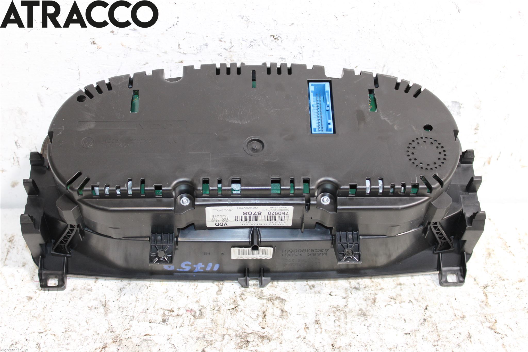 Volkswagen VW TRANSP/CARAVELLE (T6) 16-22 Instrument Komb