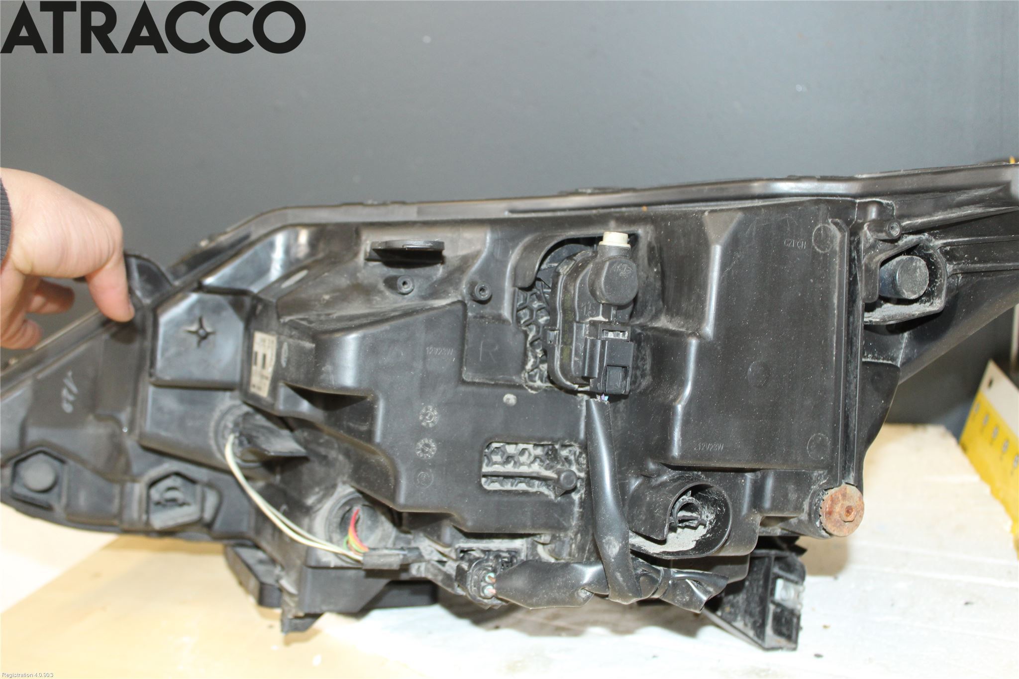 Nissan QASHQAI 14-17 Strålkastare Höger