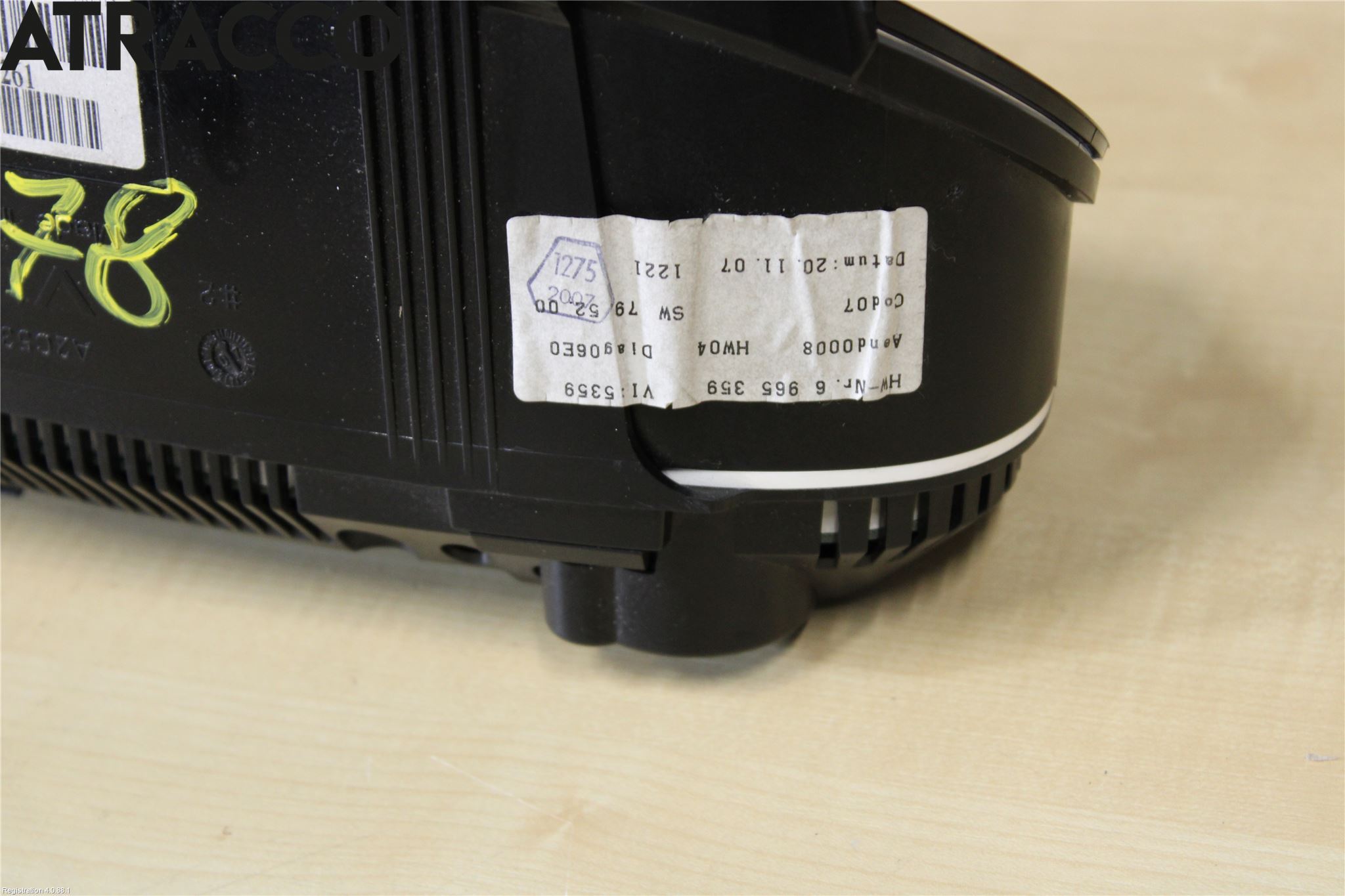 BMW 5 E60/61 Sed/Tou 02-10 Instrument Hast