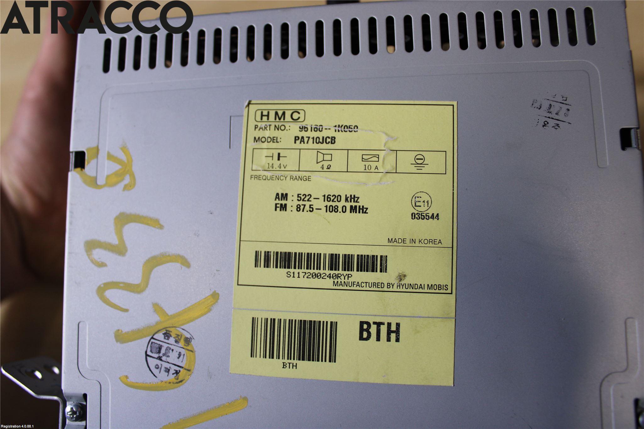 Hyundai ix20 Cd Radio - Multimediapanel