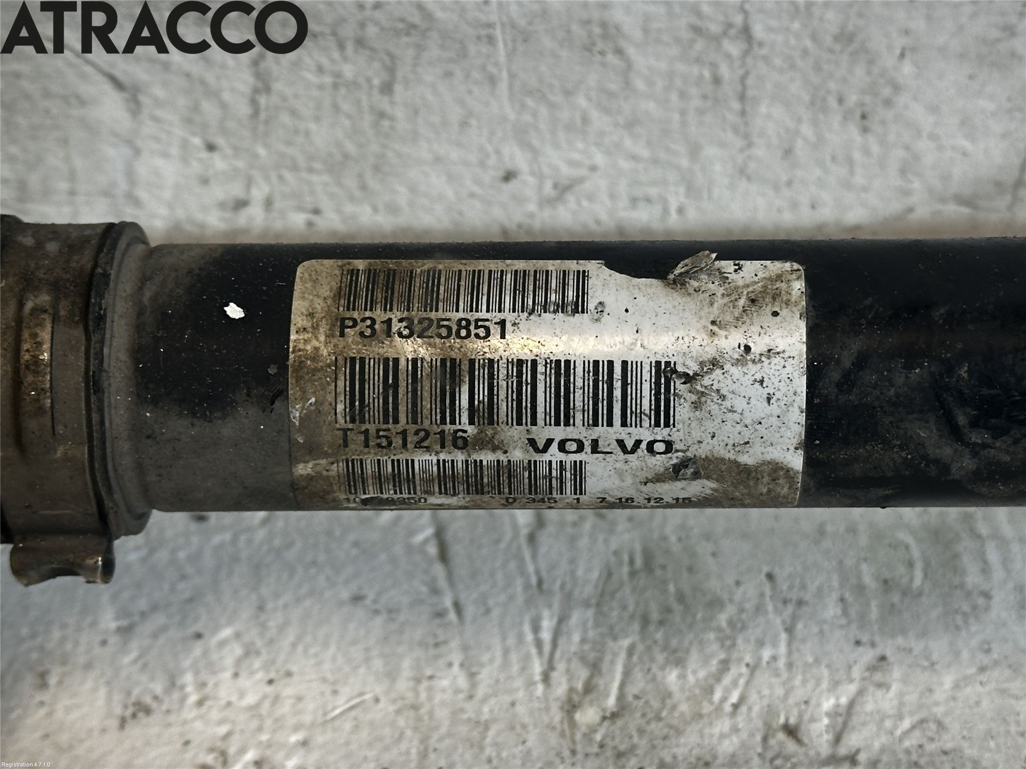 Volvo XC90/RECHARGE 16- Drivaxel Fram Höger