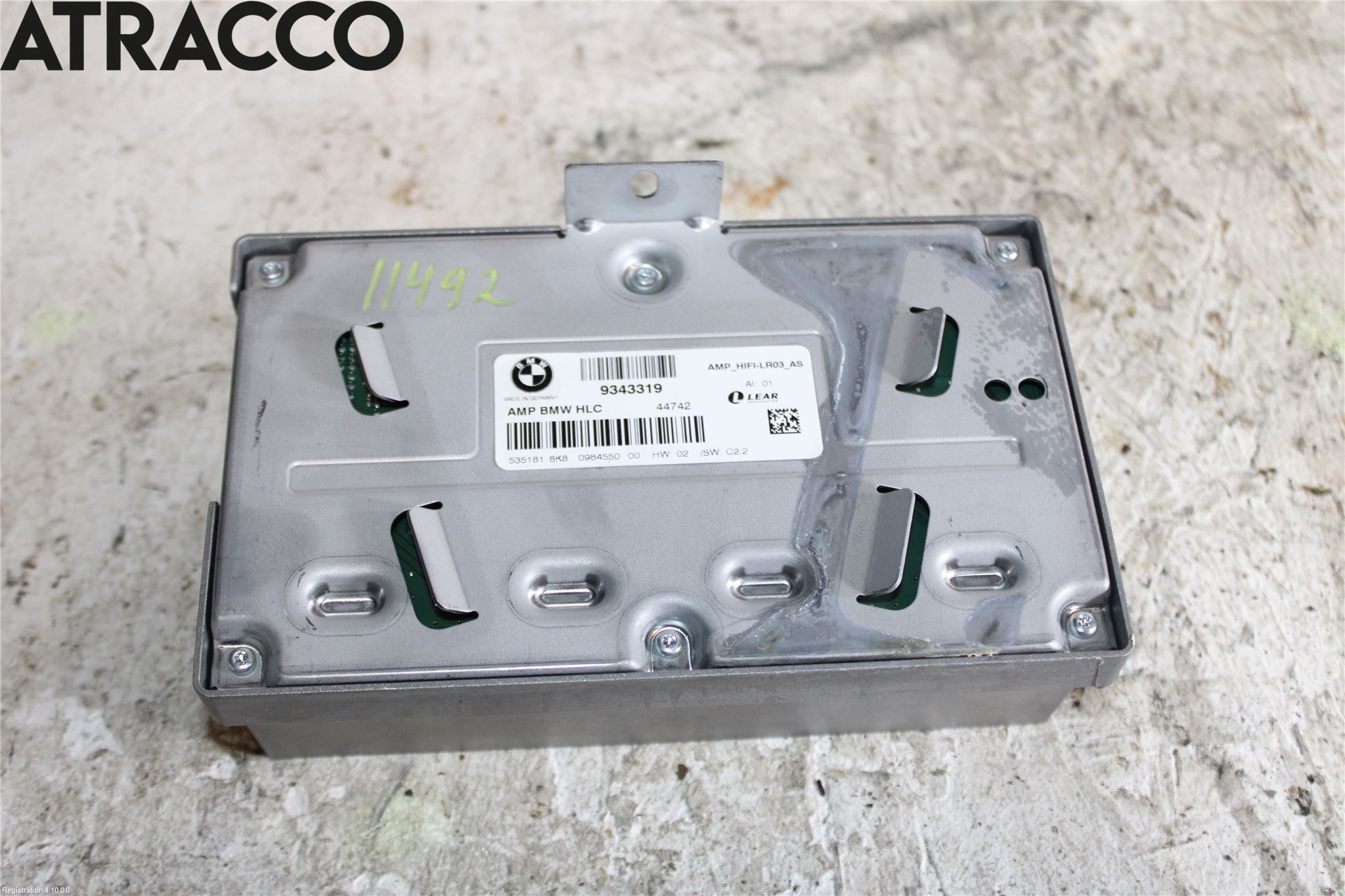 BMW 4 F32/F33/F82/F83 13-20 Radio-Stereo Förstärkare