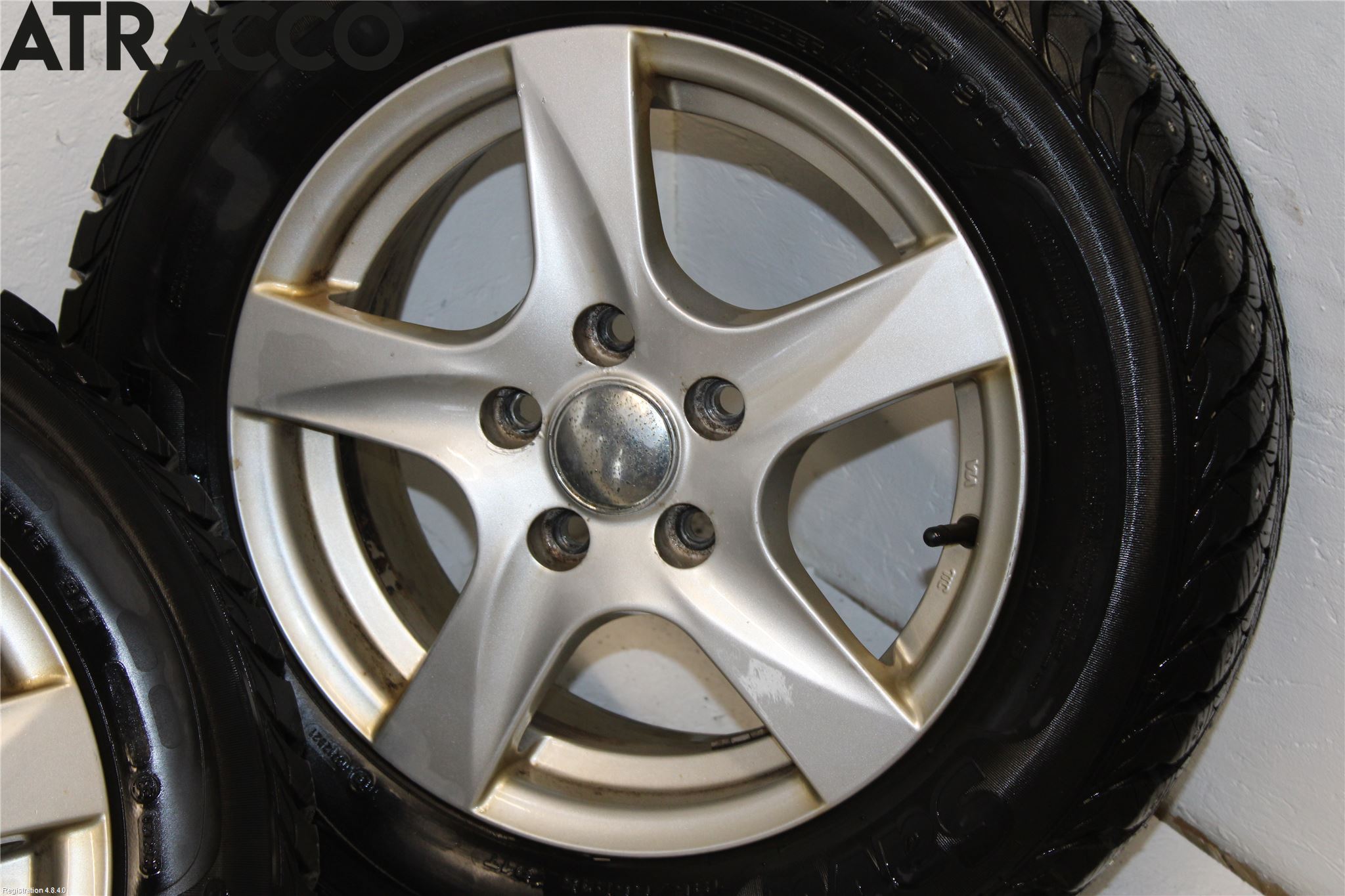 Volkswagen VW GOLF VI 09-13 Vinterdäck Alumfälg 4St