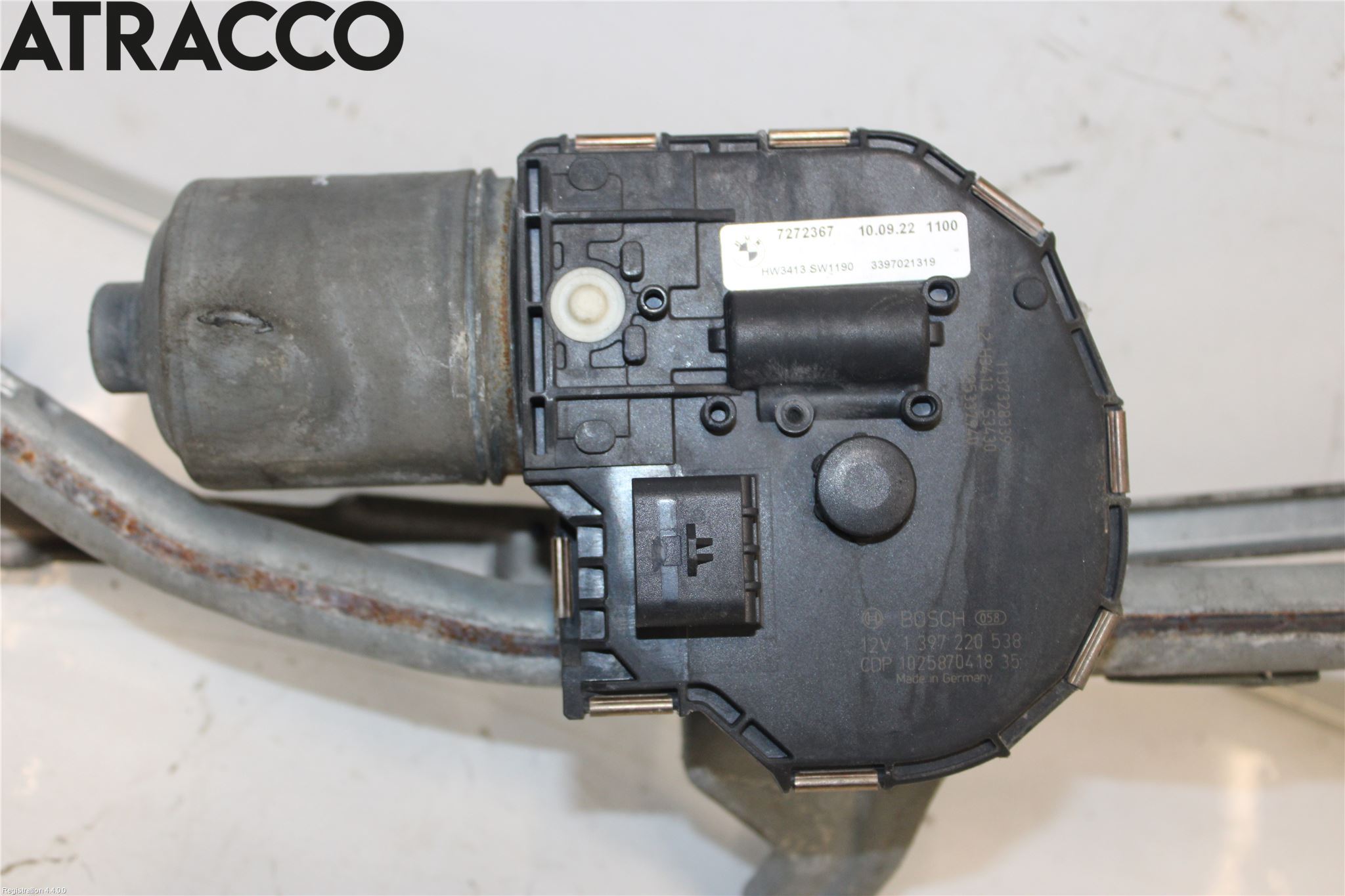 BMW 5 F10/F11/F18 09-17 Torkarmotor Vindruta