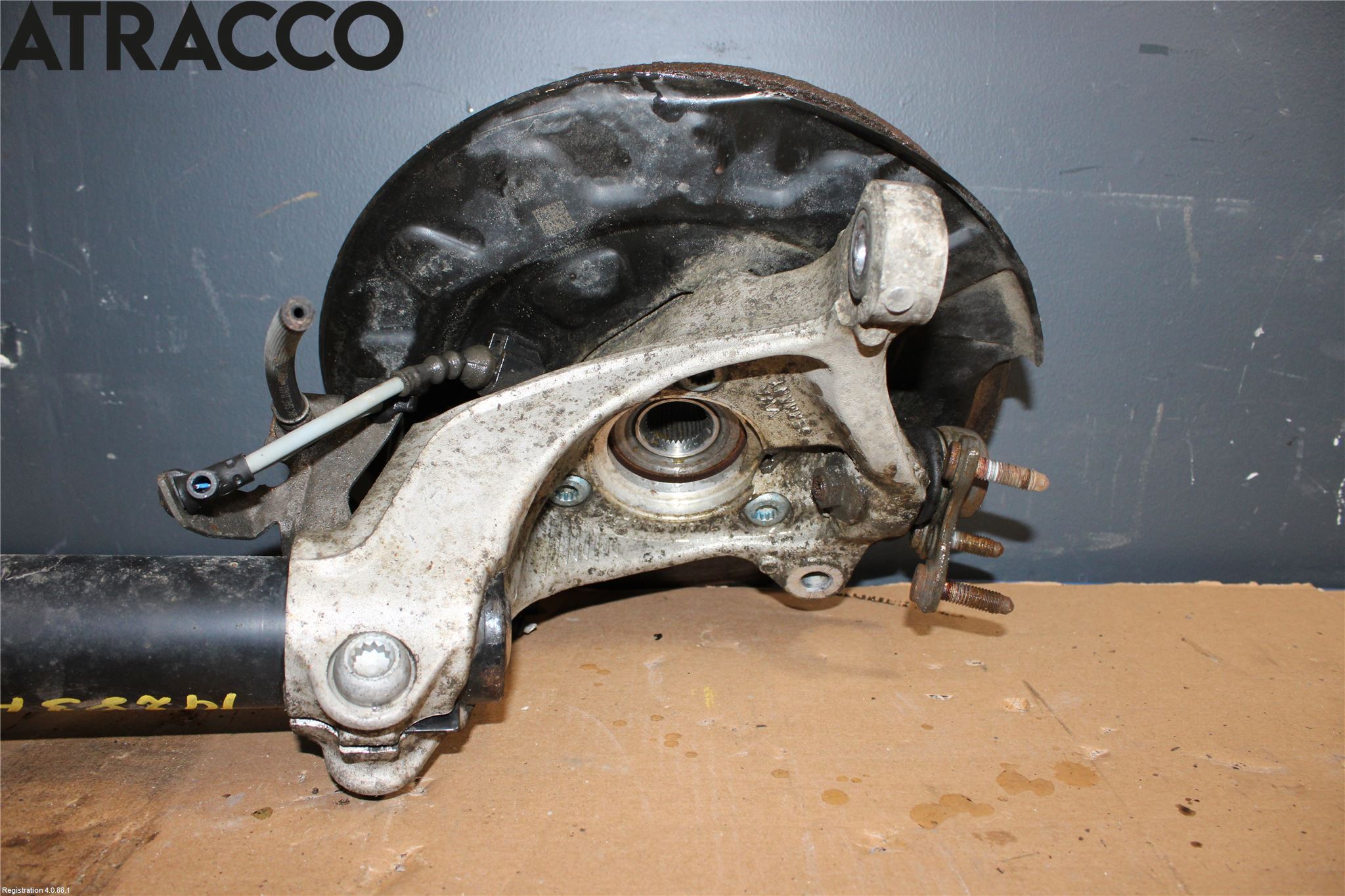 Skoda ROOMSTER Fjäderben Fram Höger