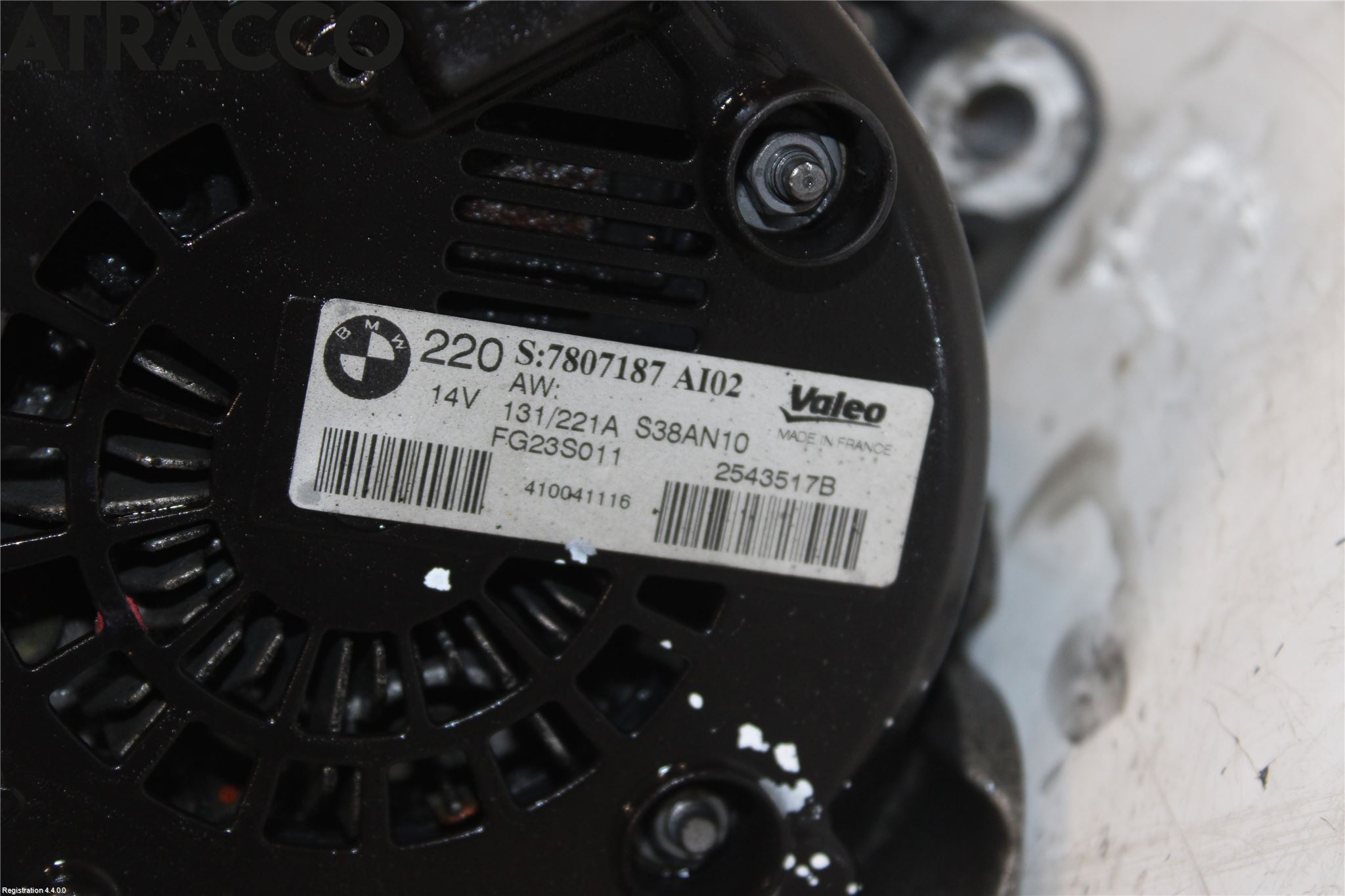 BMW 5 F10/F11/F18 09-17 Generator