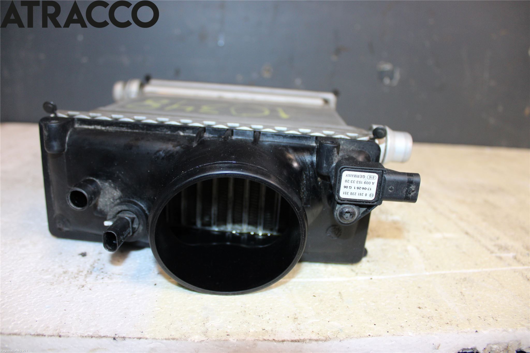Mercedes-Benz MB GLC-KLASS (X253/C253) 15-22 Laddluft-Intercooler Kyl