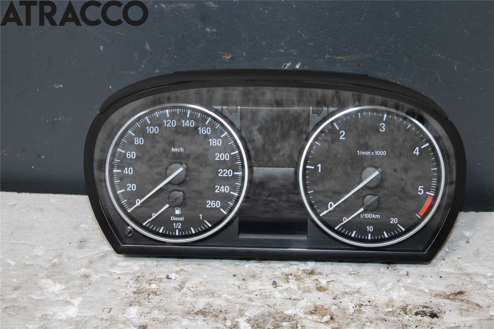 BMW 3 E90/91 SED/TOU 05-12 Instrument Hast