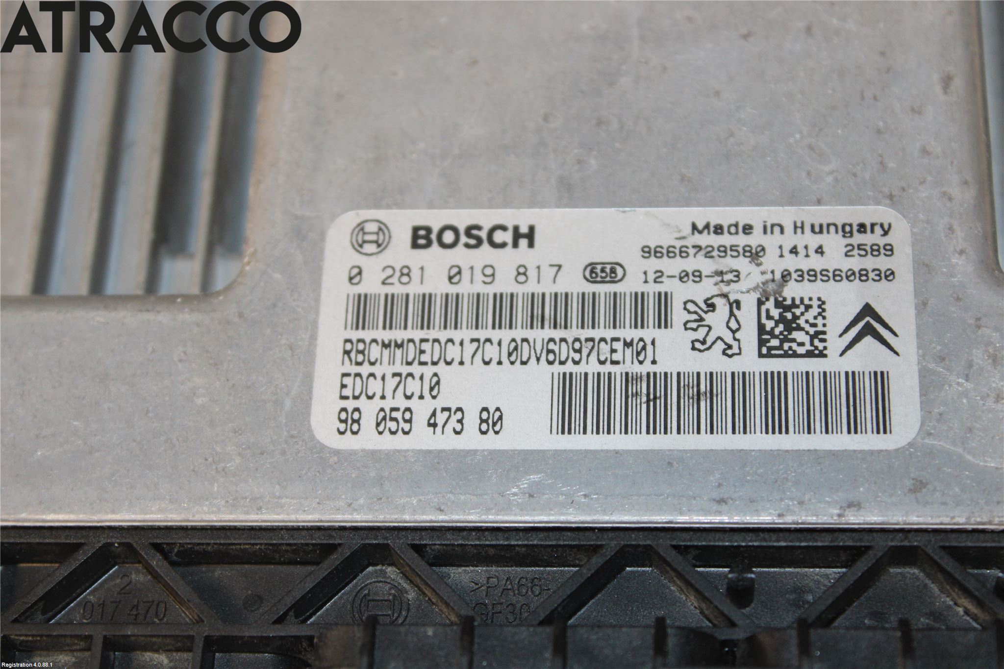 Peugeot 208 12-15 Styrenhet Insprut Bensin
