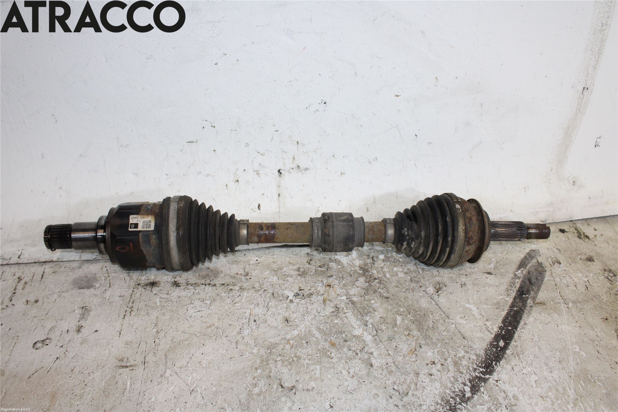 Toyota AURIS 10-12 Drivaxel Fram Vänster