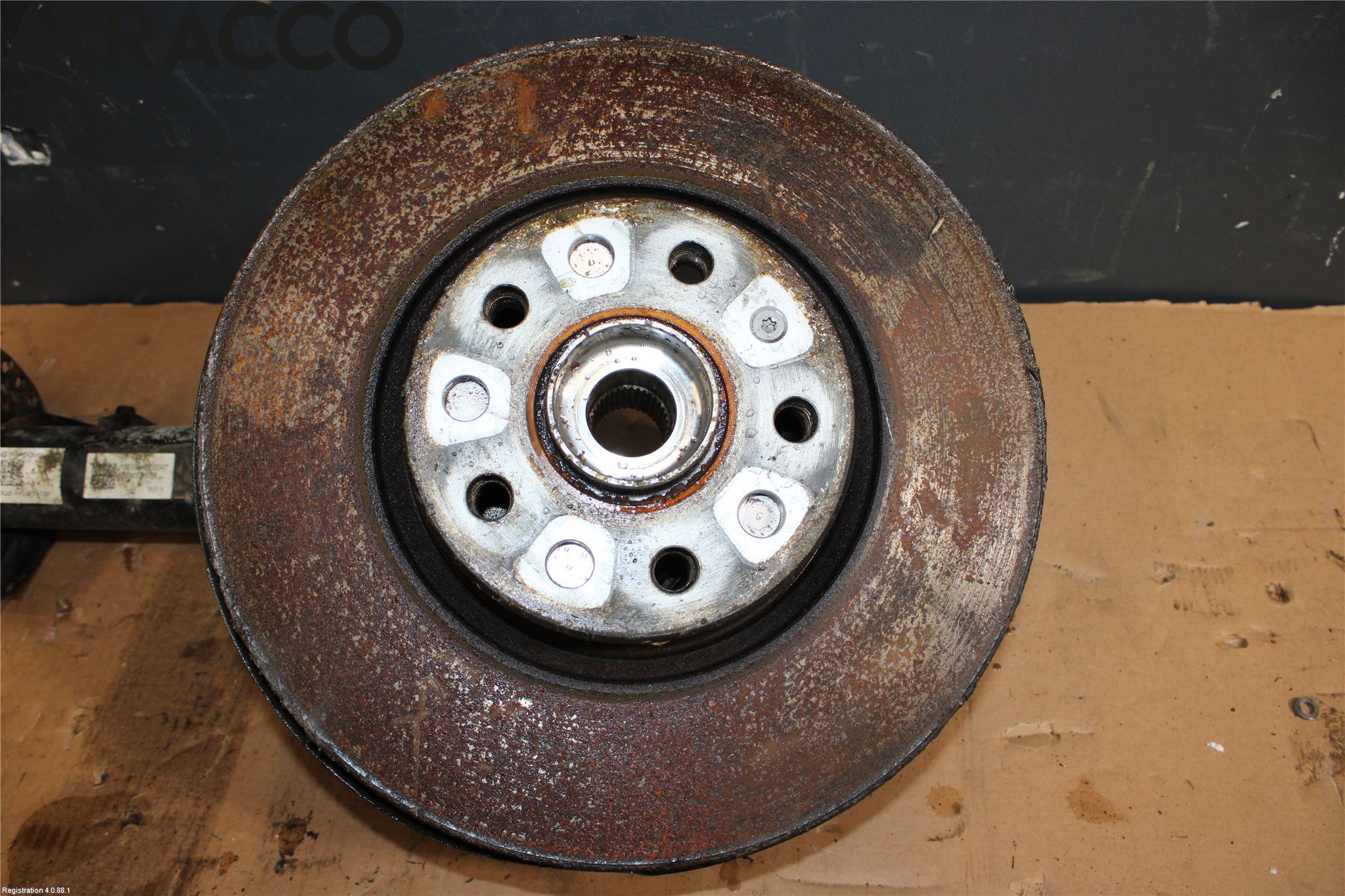 Skoda ROOMSTER Fjäderben Fram Höger
