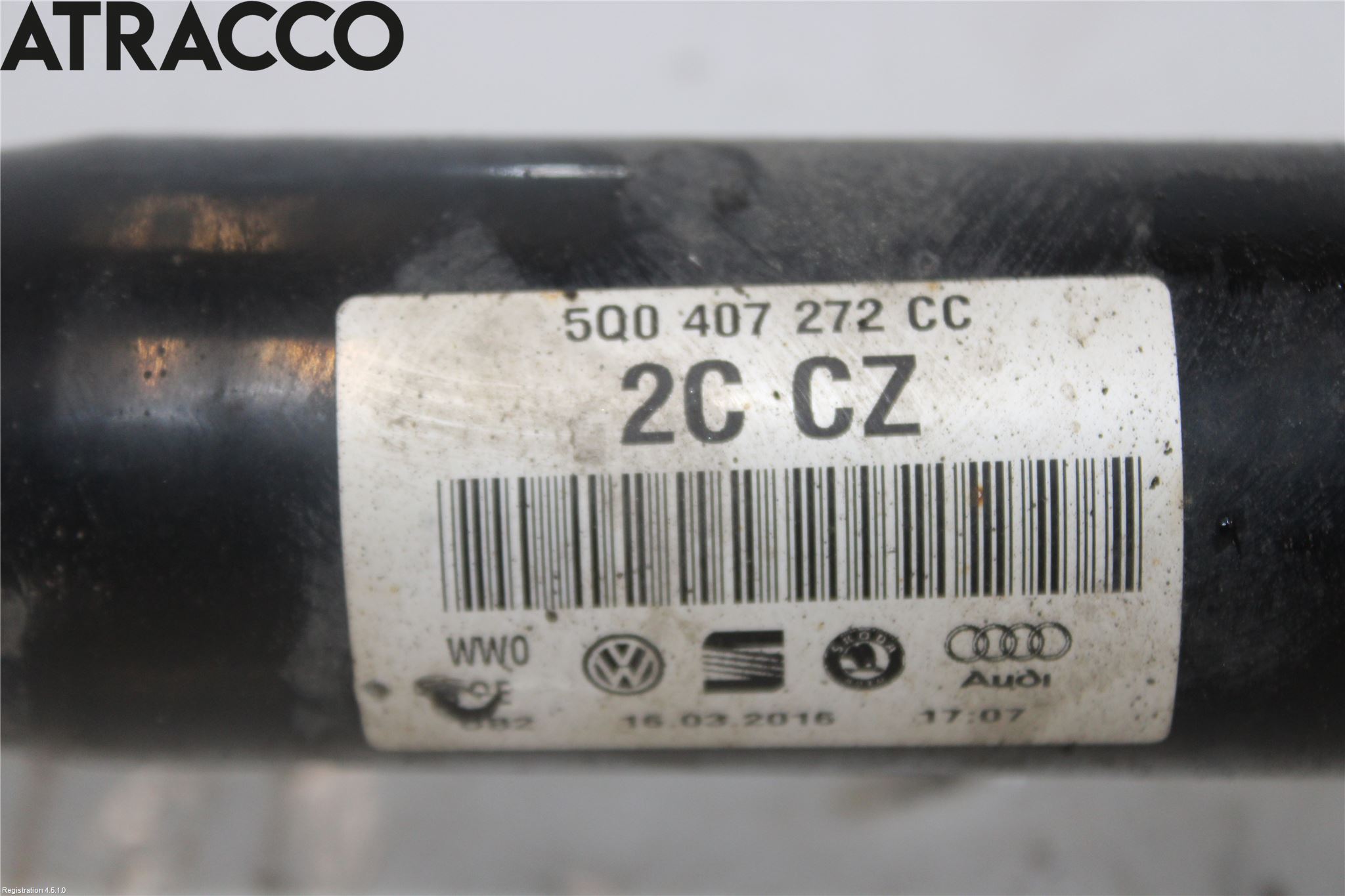 Volkswagen VW GOLF PLUS/CROSS GOLF 04-14 Drivaxel Fram Höger