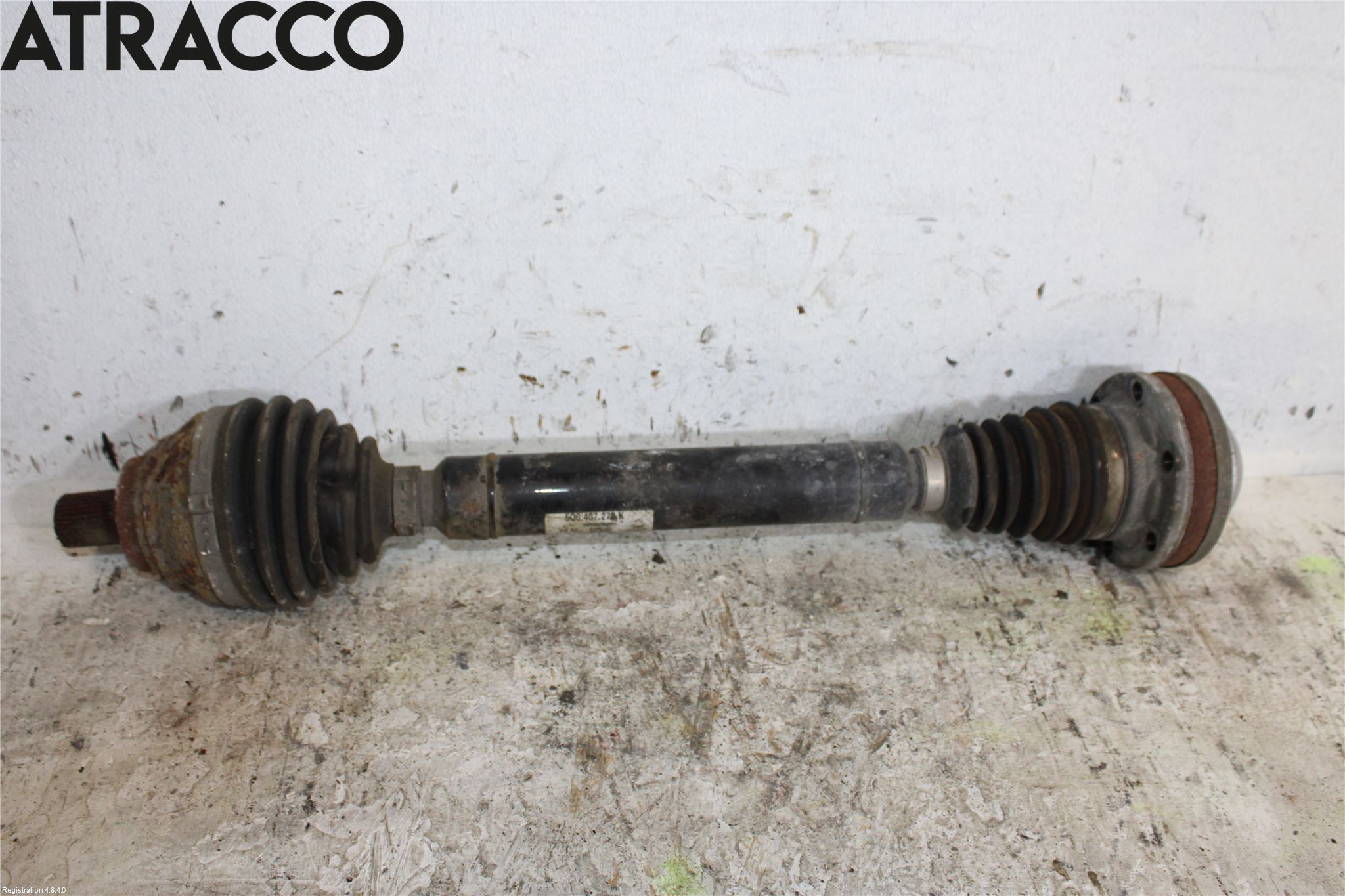 Volkswagen VW GOLF VI 09-13 Drivaxel Fram Höger