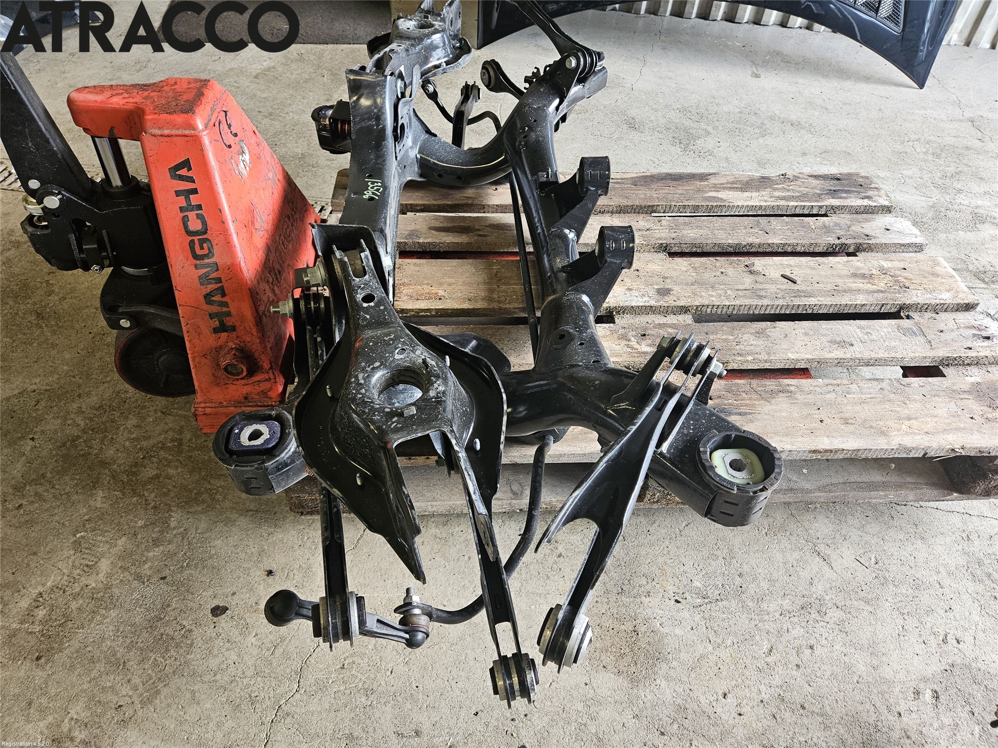 BMW 3 F30/F31/F80 12-19 Bakaxelbalk