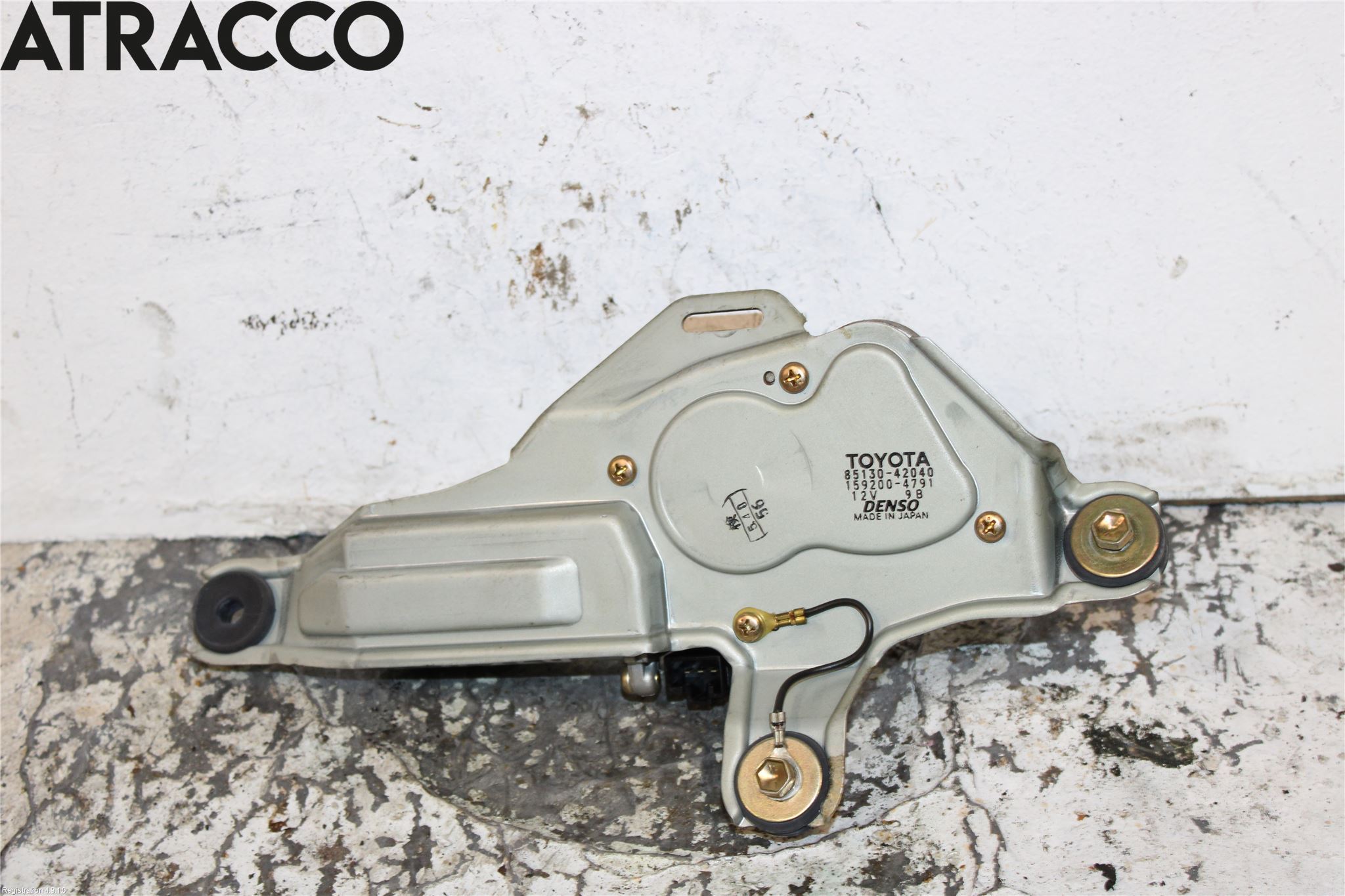Toyota RAV 4 00-06 Torkarmotor Baklucka