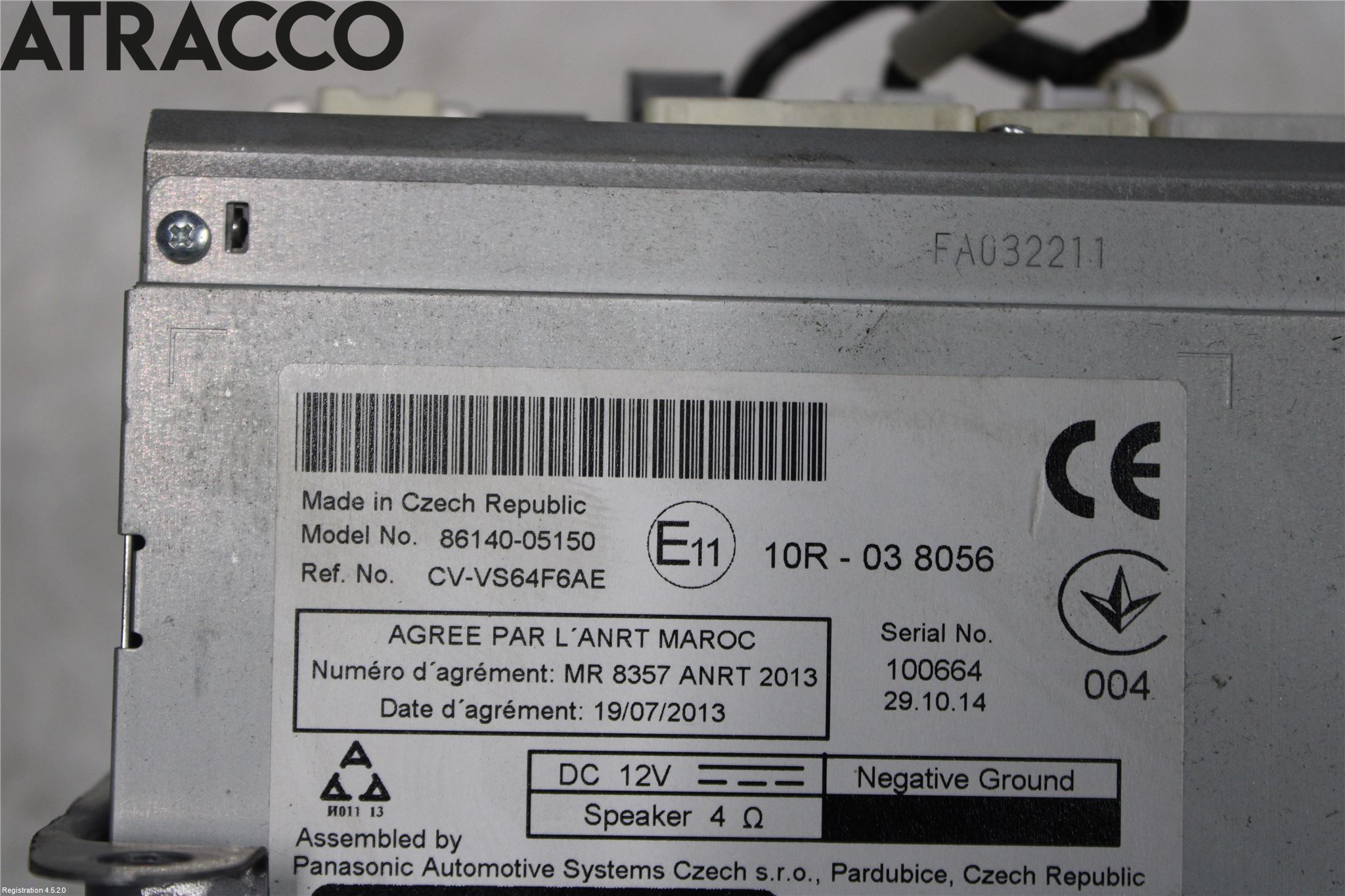 Toyota AVENSIS 09-15 Cd Radio - Multimediapanel