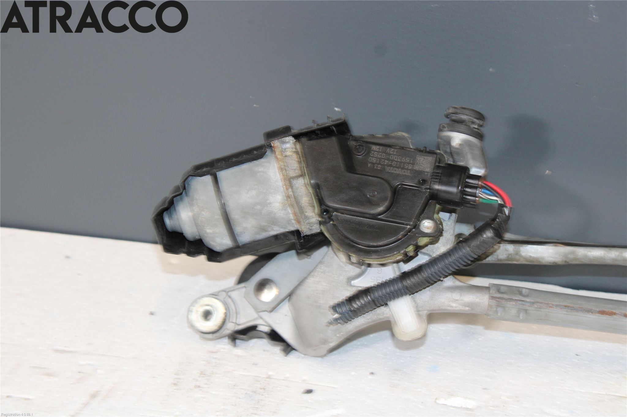 Toyota RAV 4 06-12 Torkarmotor Vindruta
