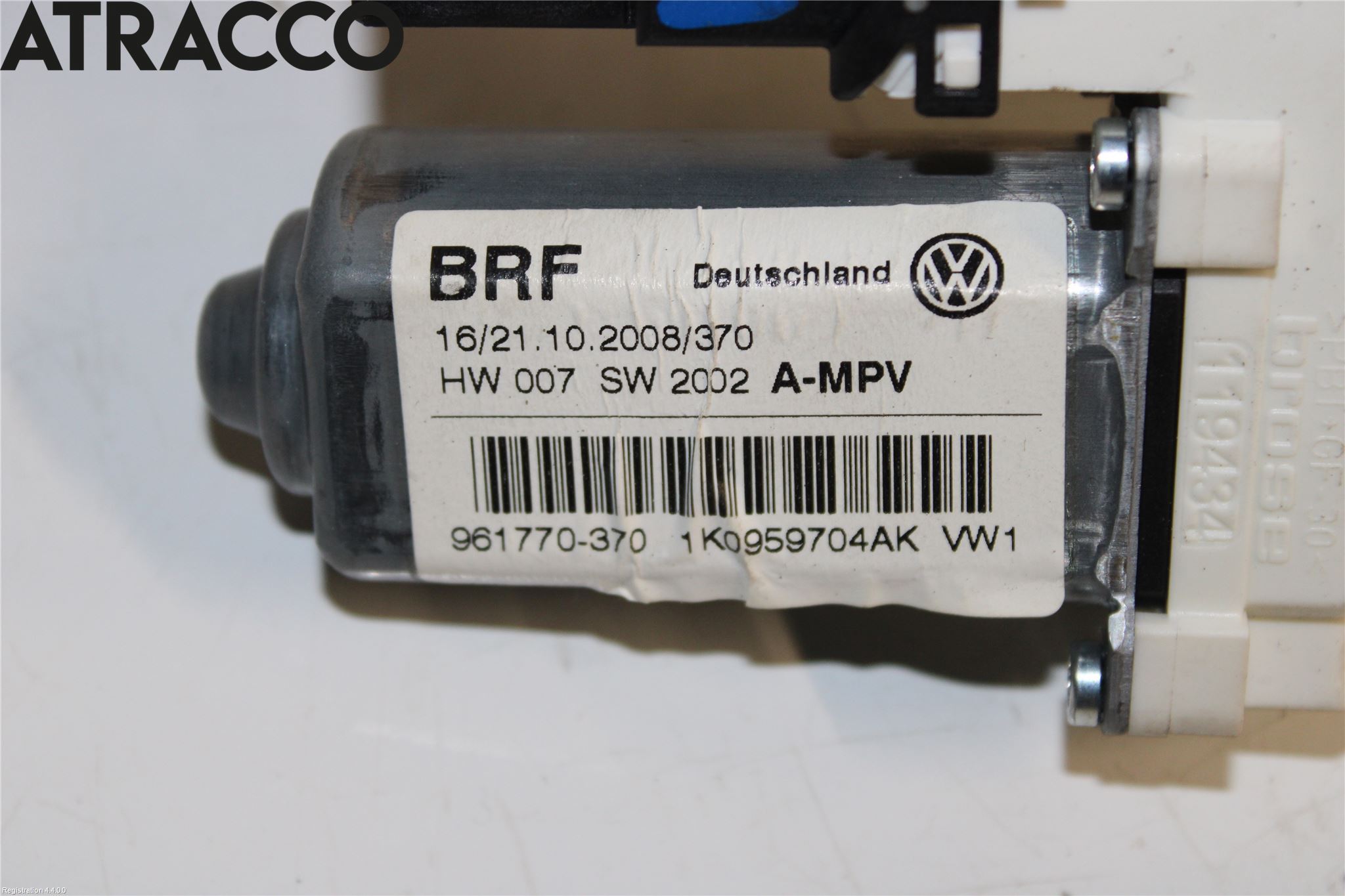 Volkswagen VW TOURAN 03-10 Fönsterhissmotor