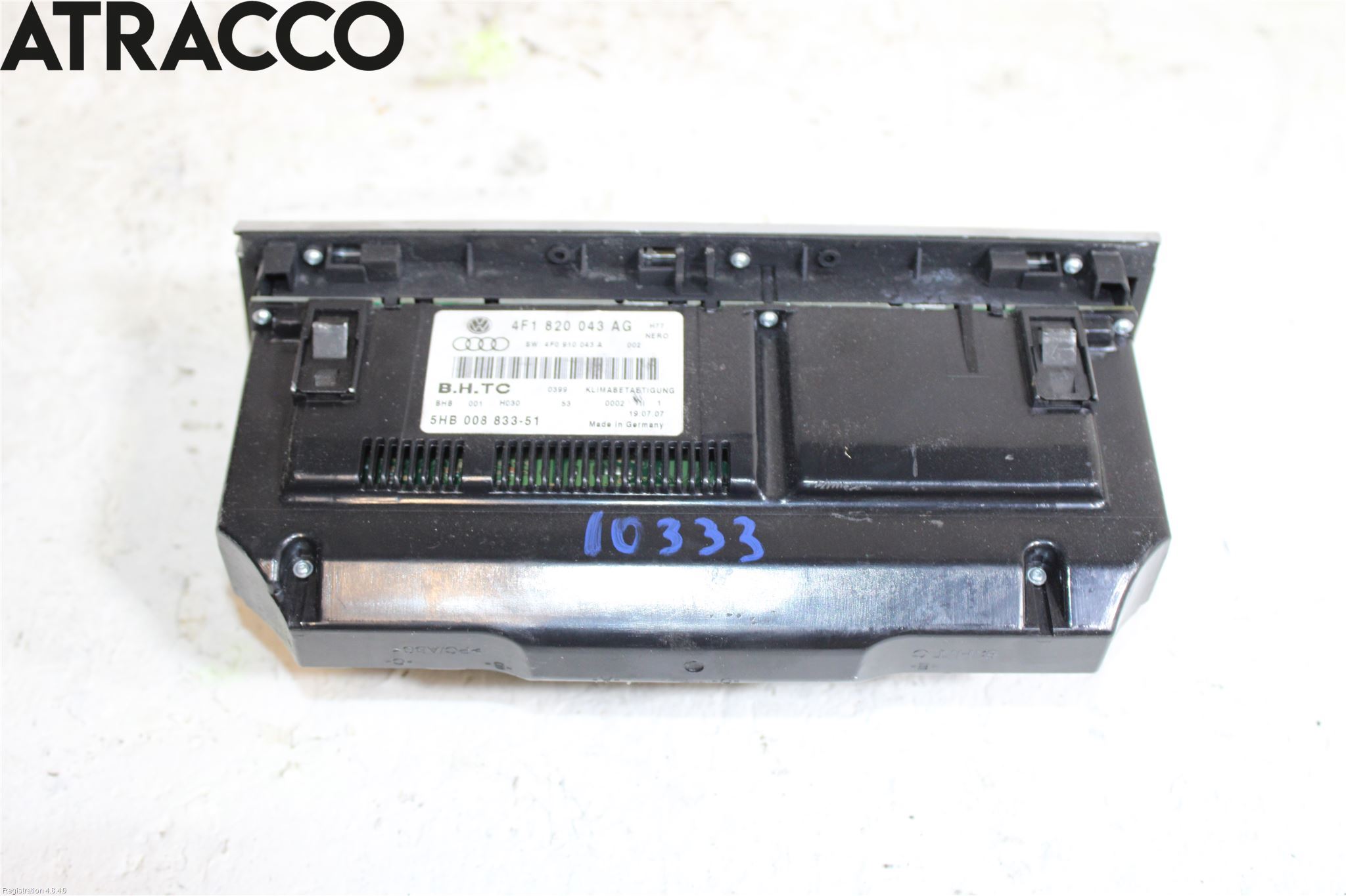 Audi A6/S6     05-11 Ac Styrenhet Ac Manöveren