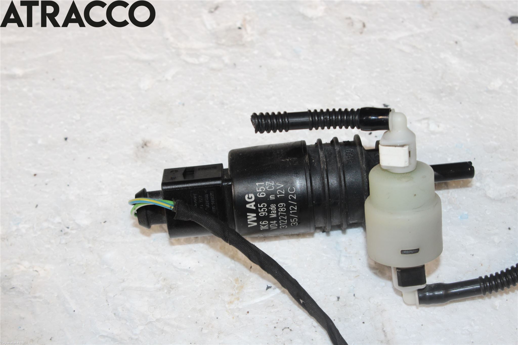 Volkswagen VW UP! / E-UP! Spolarpump Vindruta