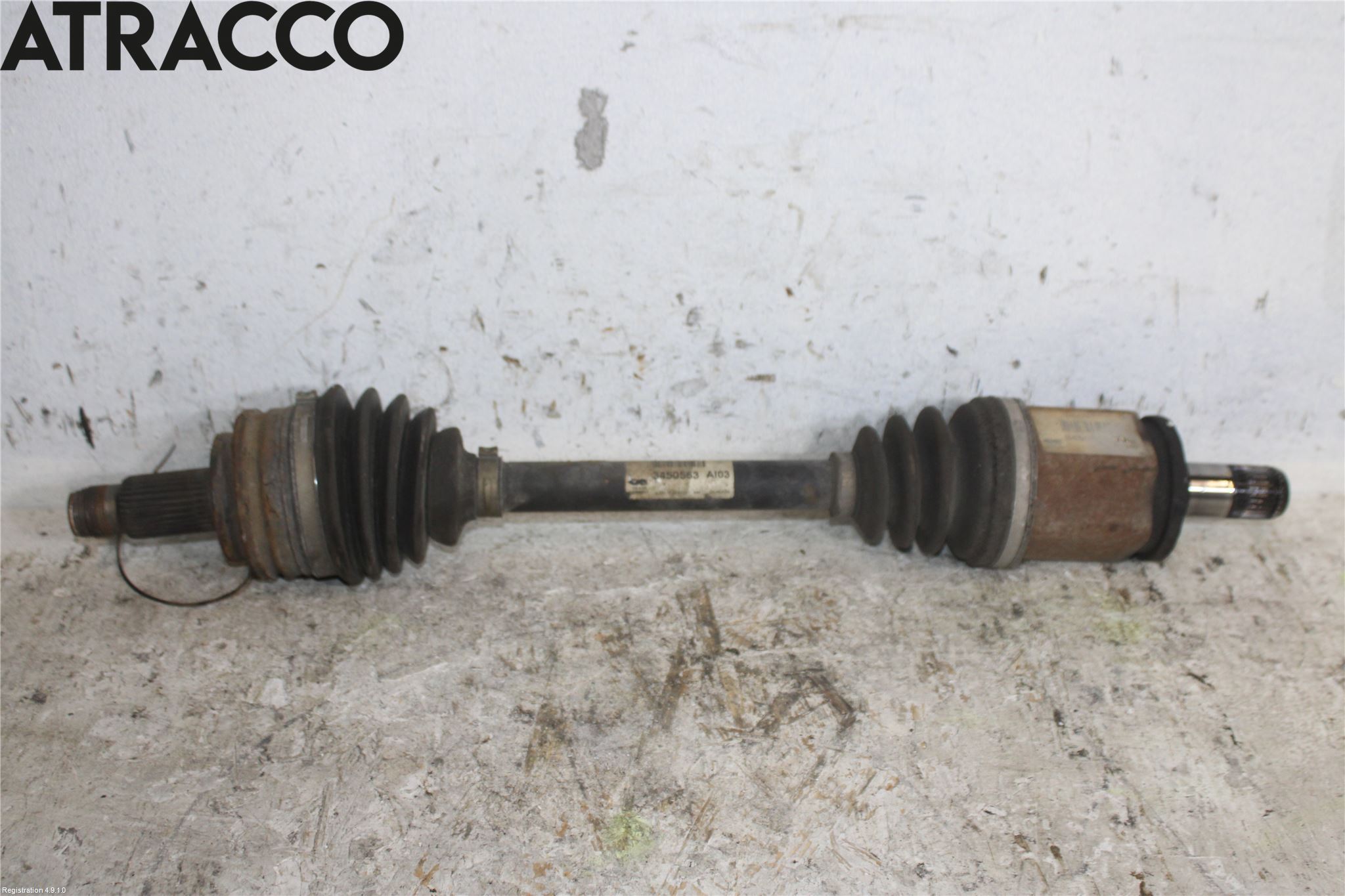 BMW X3 E83     03-10 Drivaxel Fram Vänster
