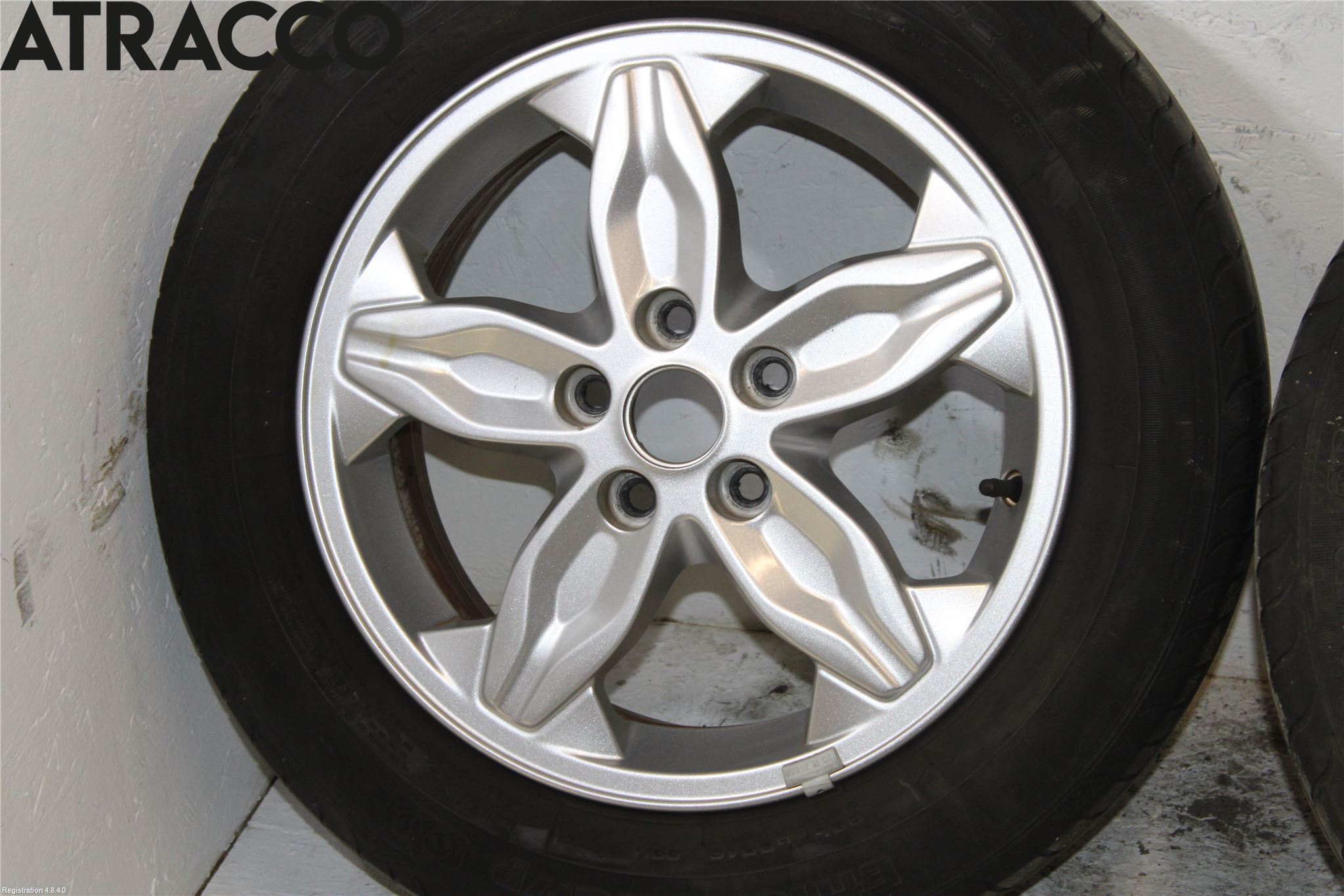 Volkswagen VW TOURAN 03-10 Sommardäck Alumfälg 4St
