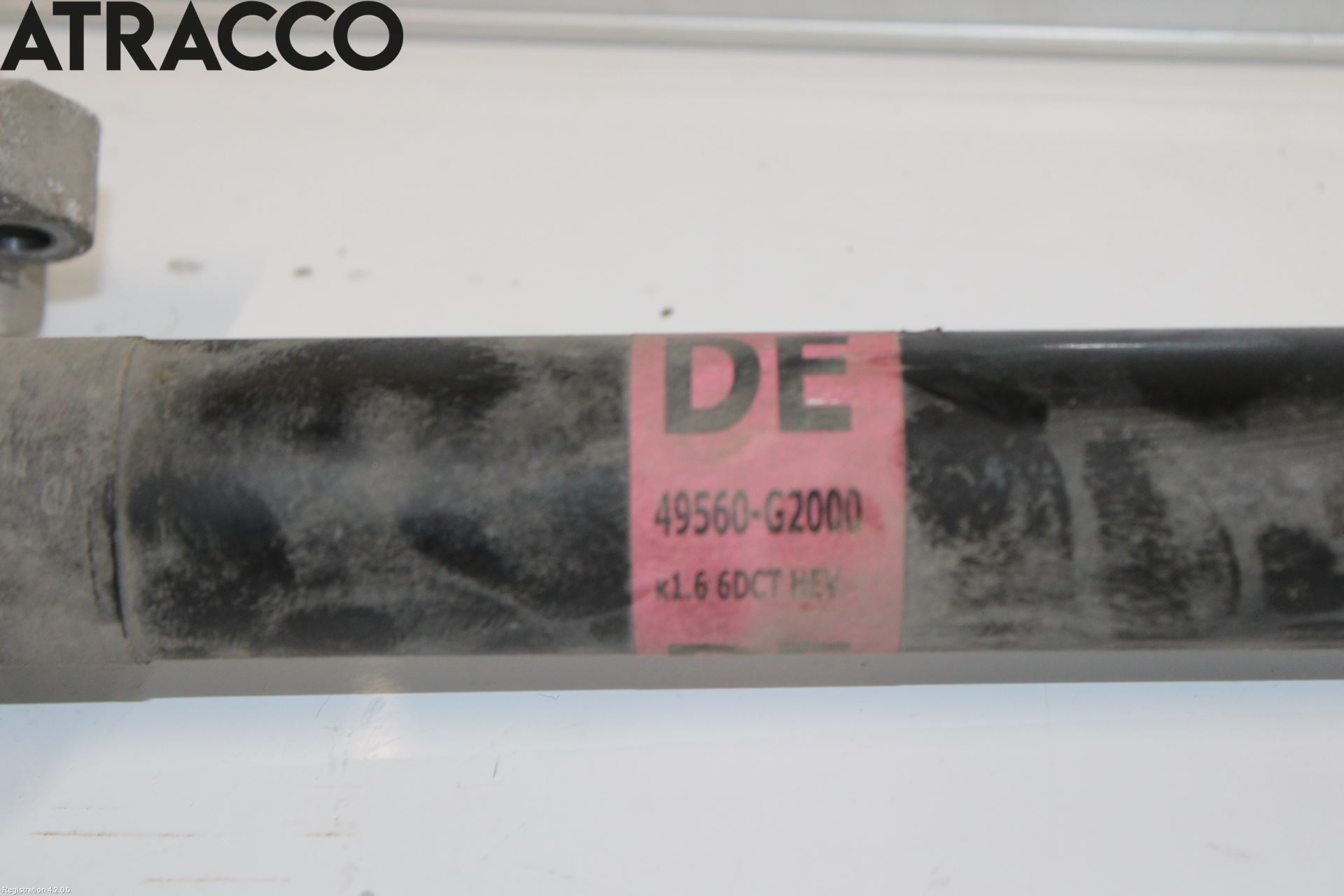 Kia NIRO (DE) 17-22 Drivaxel Fram Höger