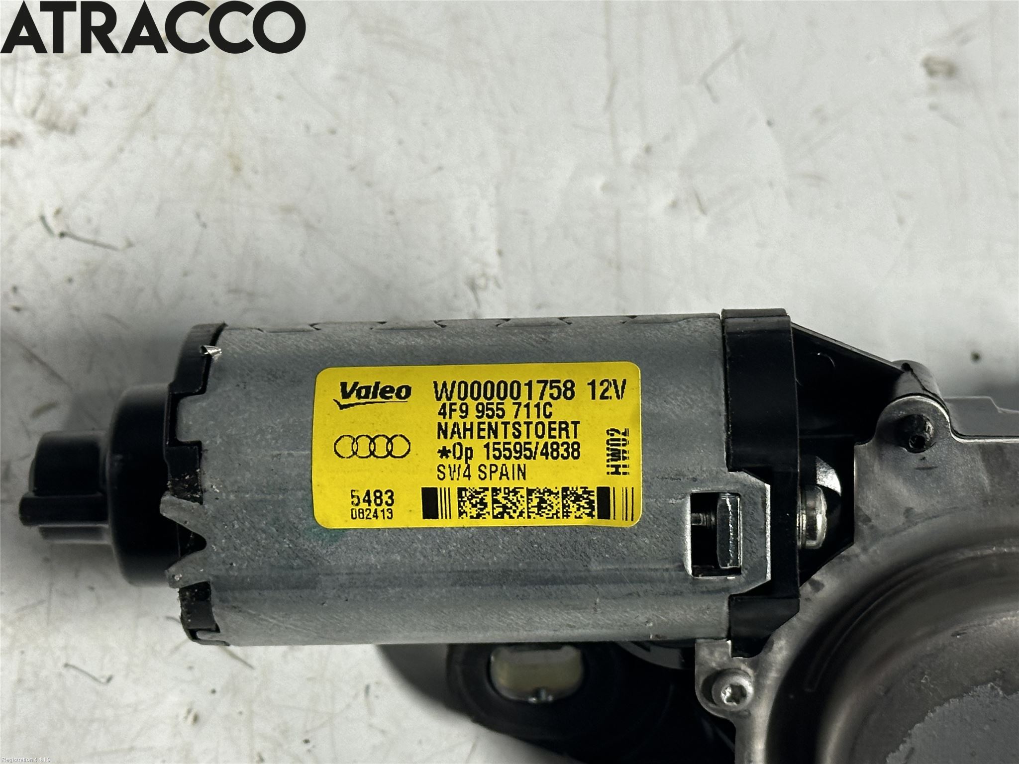 Audi A4 12-15 Torkarmotor Baklucka
