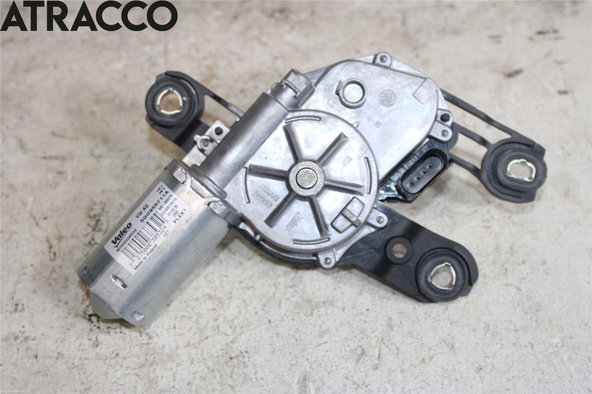 Volkswagen VW GOLF / E-GOLF VII 13-20 Torkarmotor Baklucka
