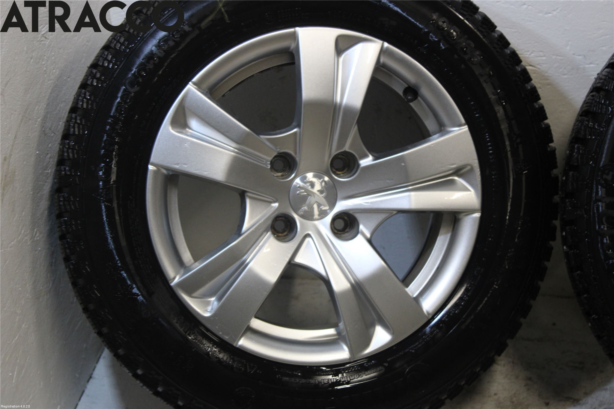 Peugeot 2008 13-20 Vinterdäck Alumfälg 4St