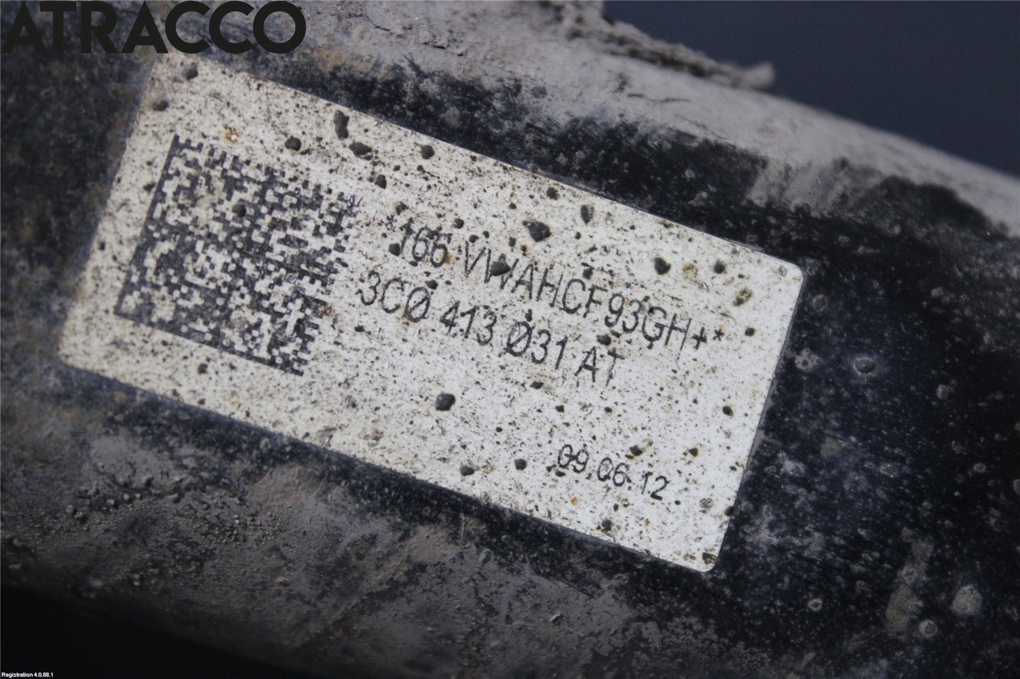 Volkswagen VW PASSAT 11-14 Fjäderben Fram Höger