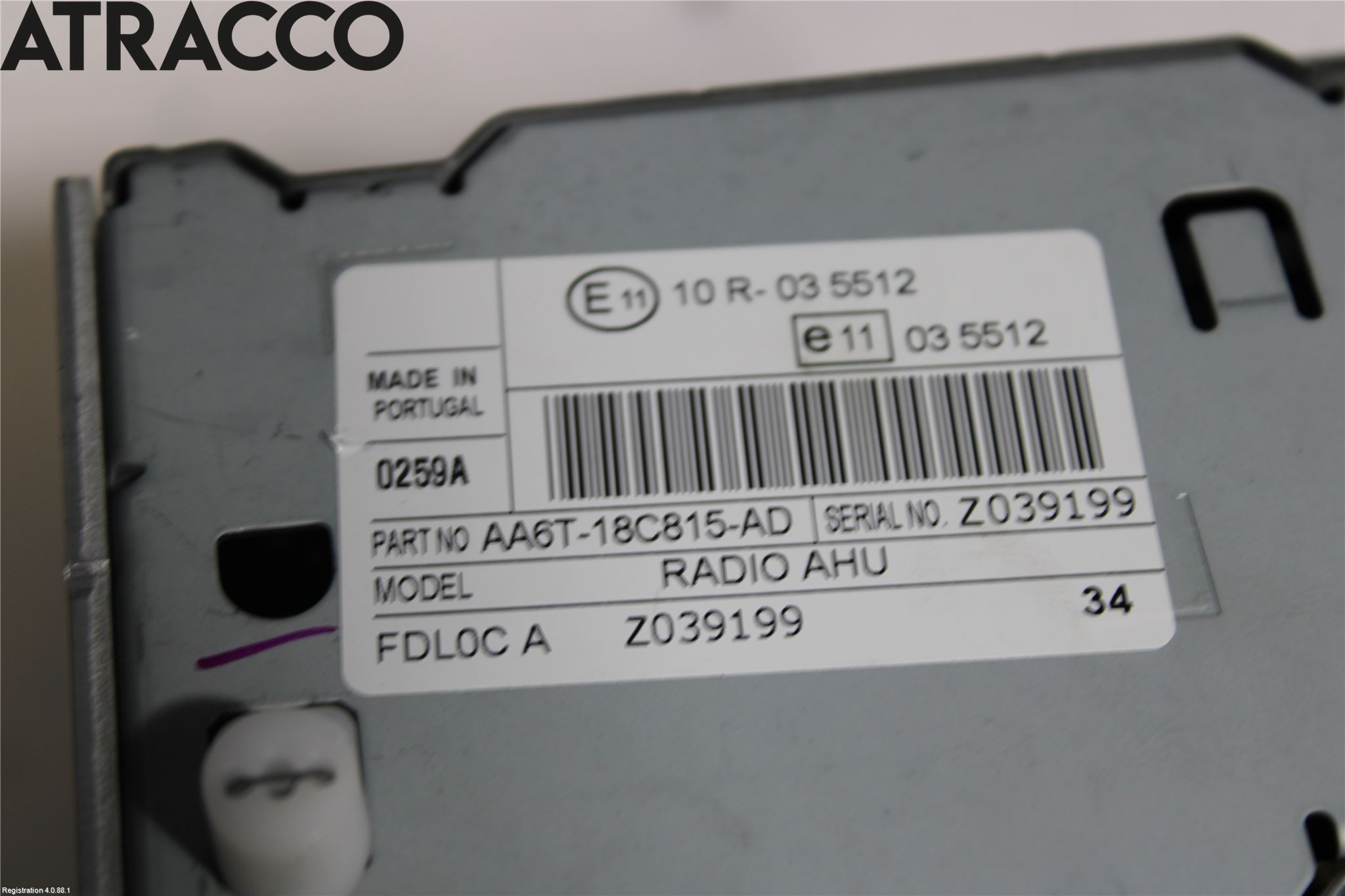 Ford FIESTA 09-12 Radio