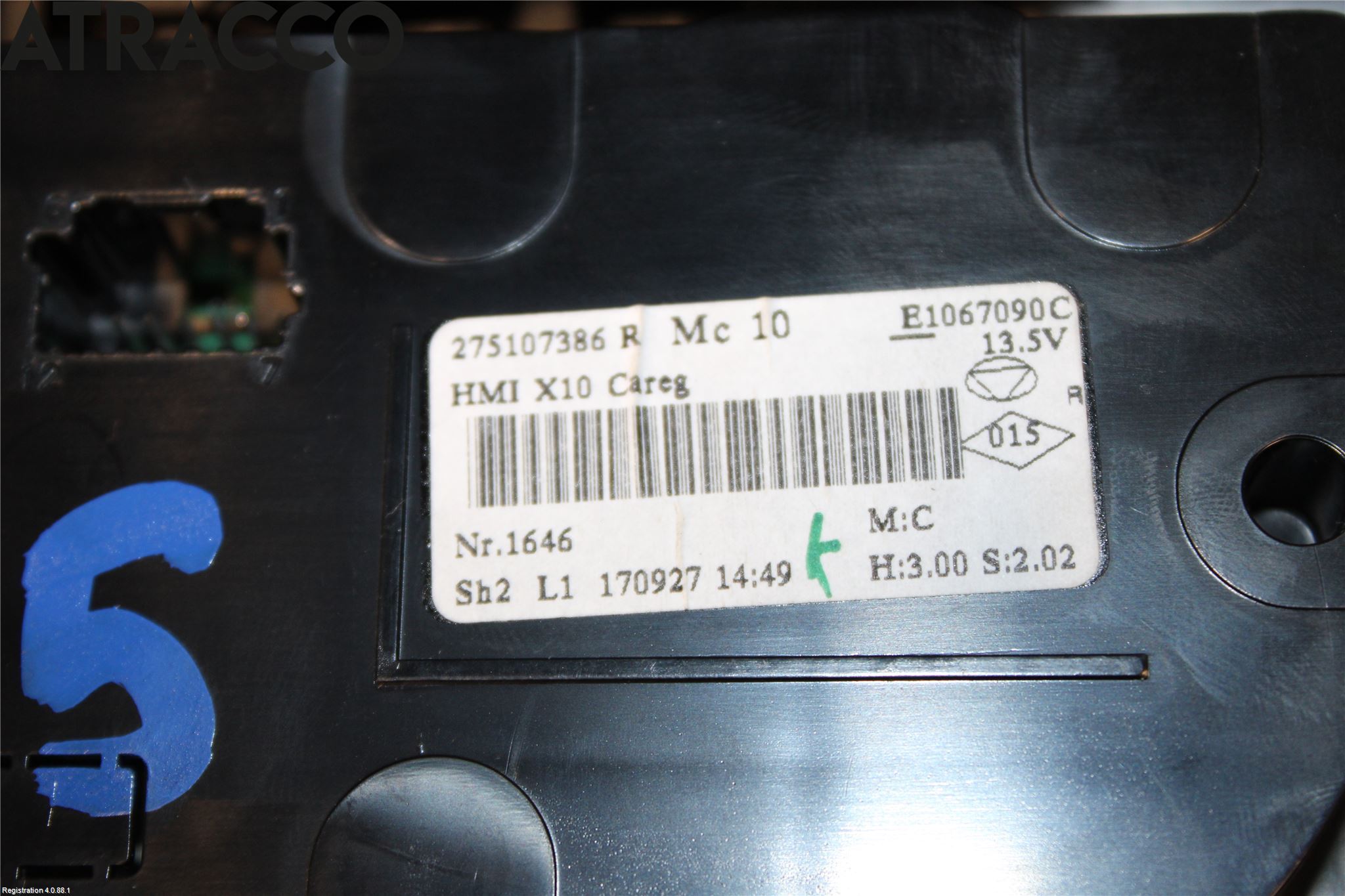 Renault ZOE/E-TECH 13- Ac Styrenhet Ac Manöveren