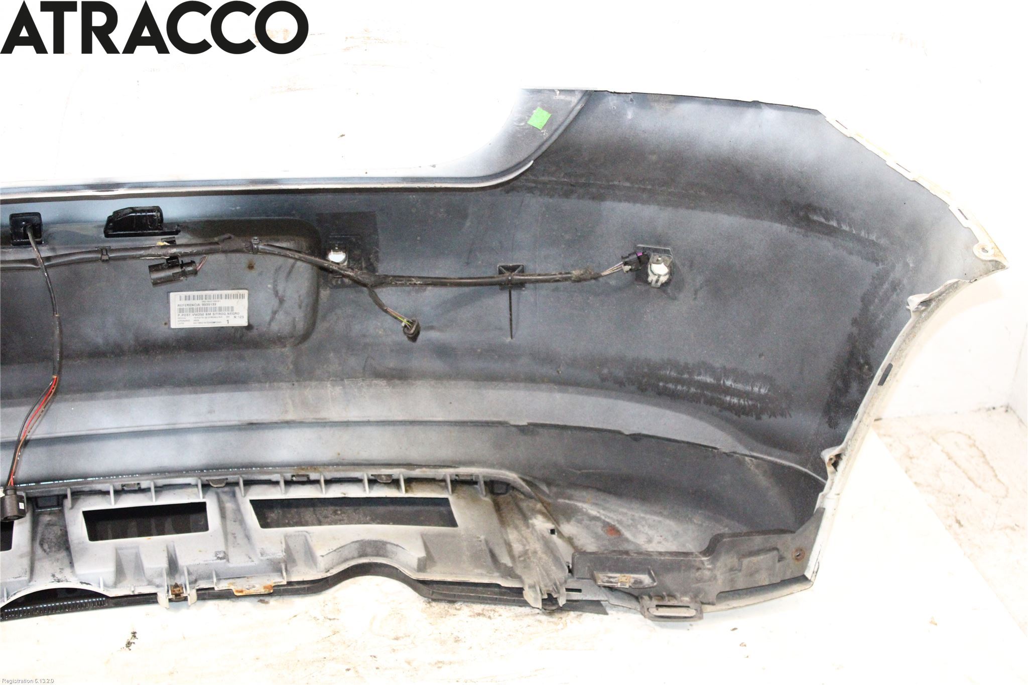 Volkswagen VW POLO 10-17 Stötfångare Bak