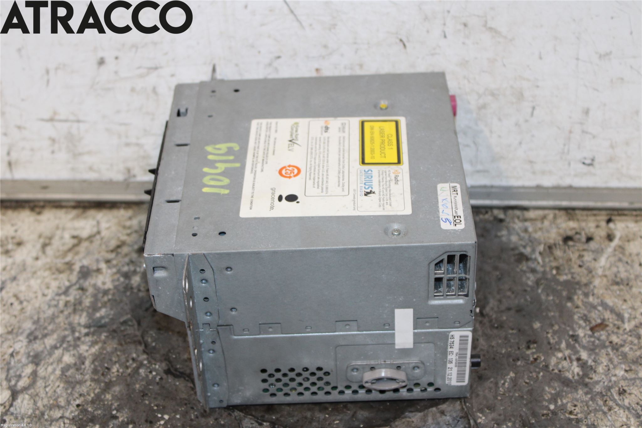 BMW 5 F10/F11/F18 09-17 Cd Radio - Multimediapanel