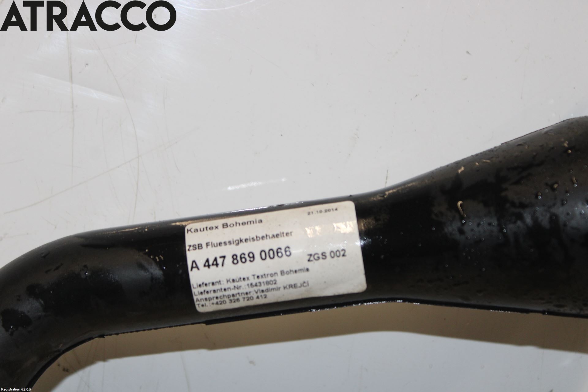 Mercedes-Benz MB VITO/V-KLASS (W640,W447,W448) 14- Spolartank Vindruta