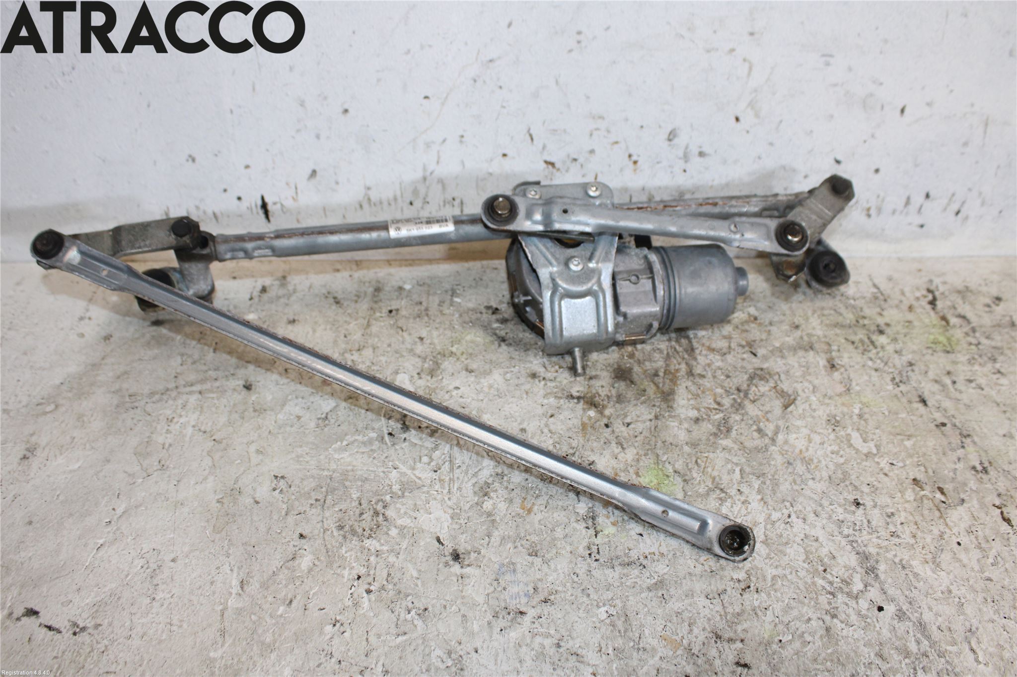 Volkswagen VW GOLF VI 09-13 Torkarmotor Vindruta