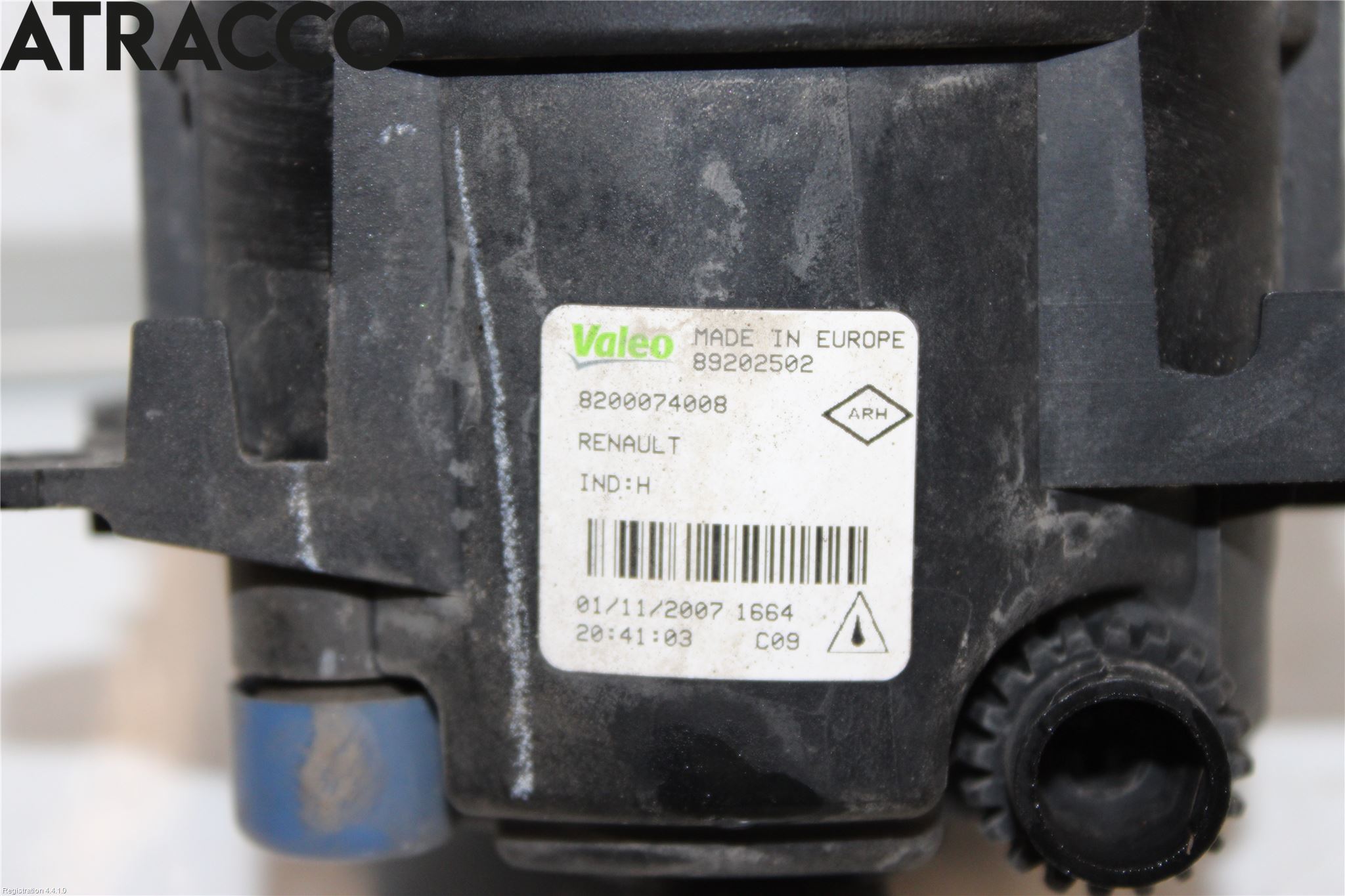 Renault LAGUNA III 08-10 Dimljus-Varselljus Fram