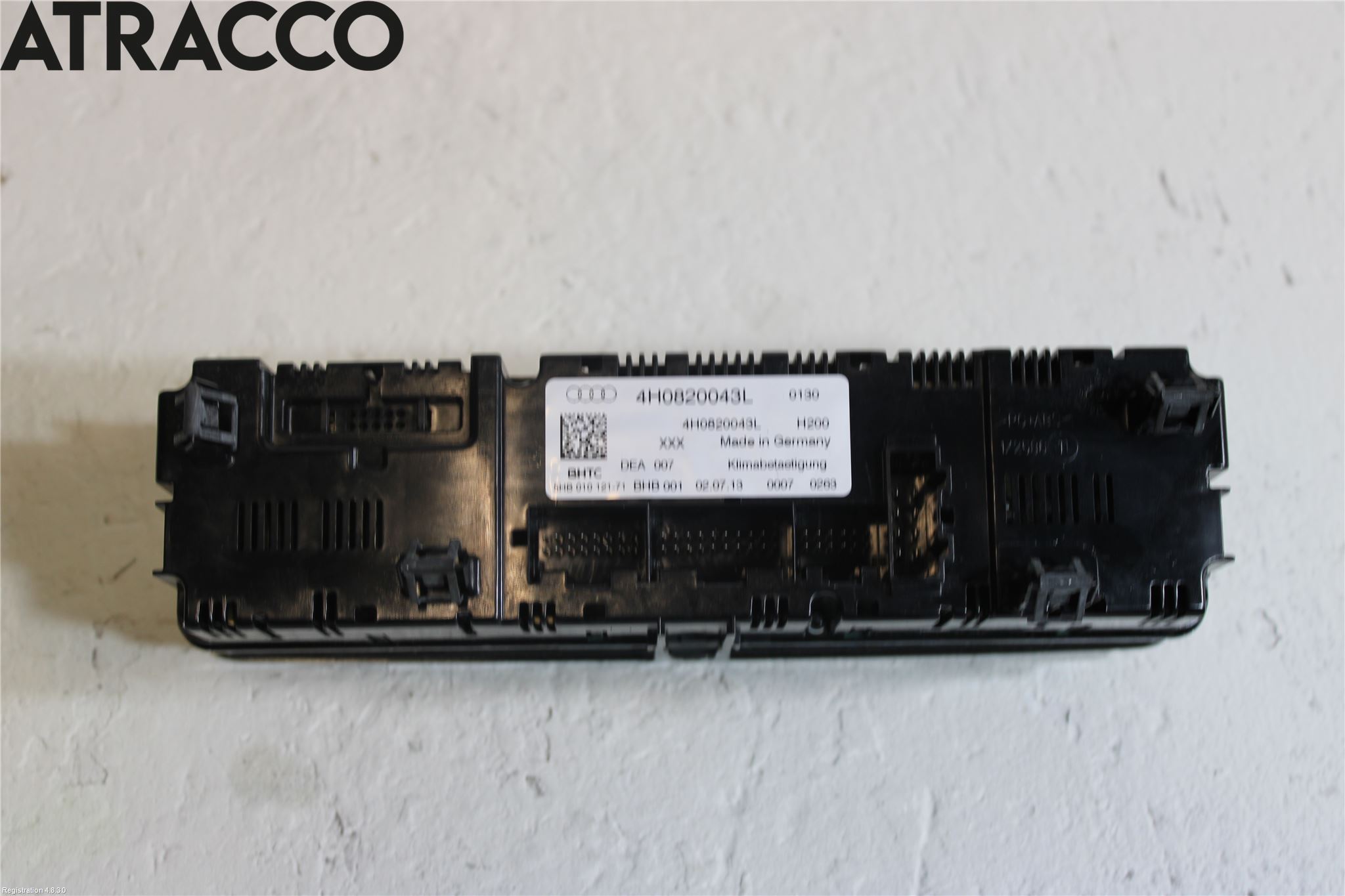 Audi A8/S8 4H 10-17 Ac Styrenhet Ac Manöveren