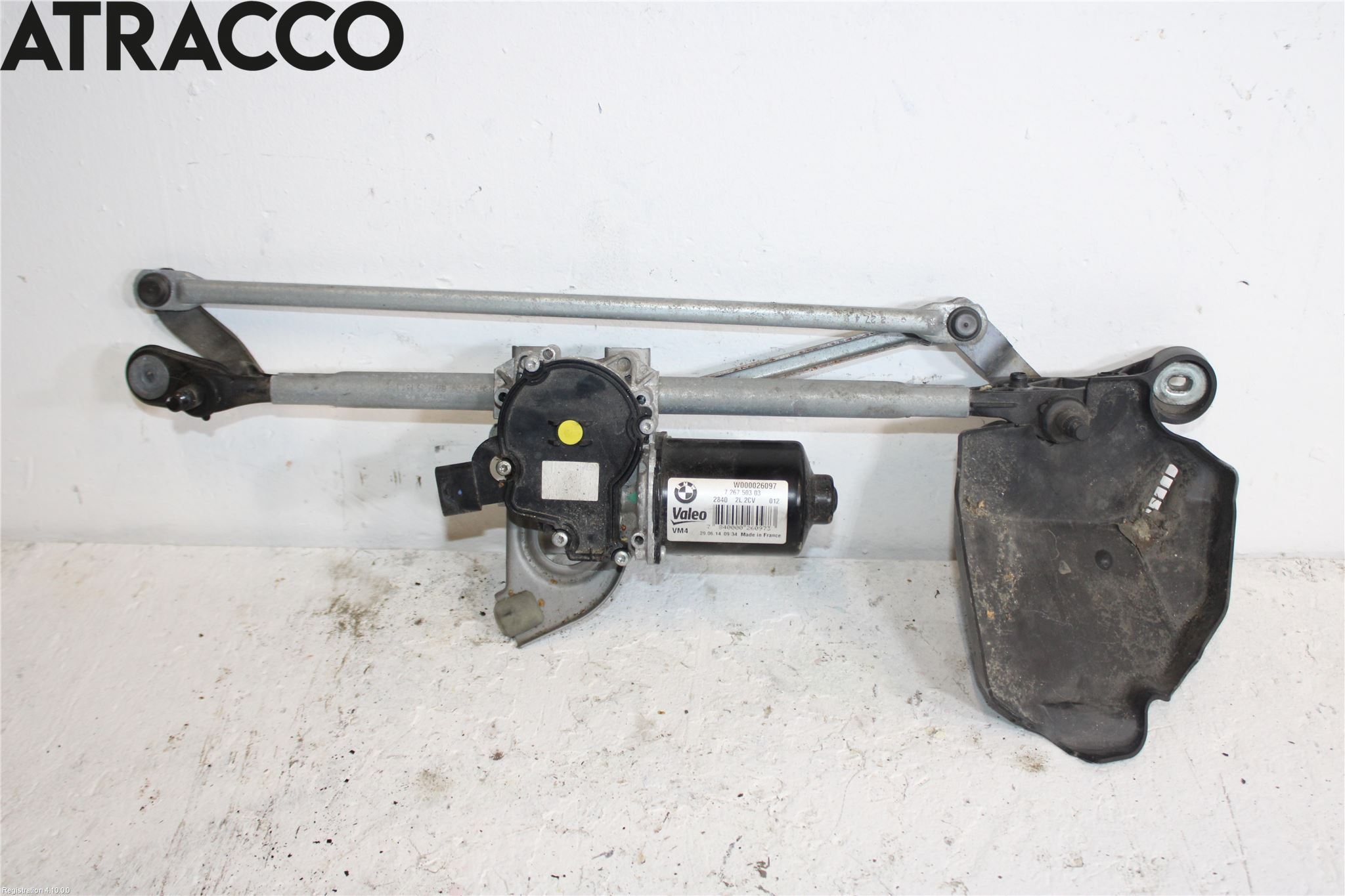 BMW 3 F30/F31/F80 12-19 Torkarmotor Vindruta