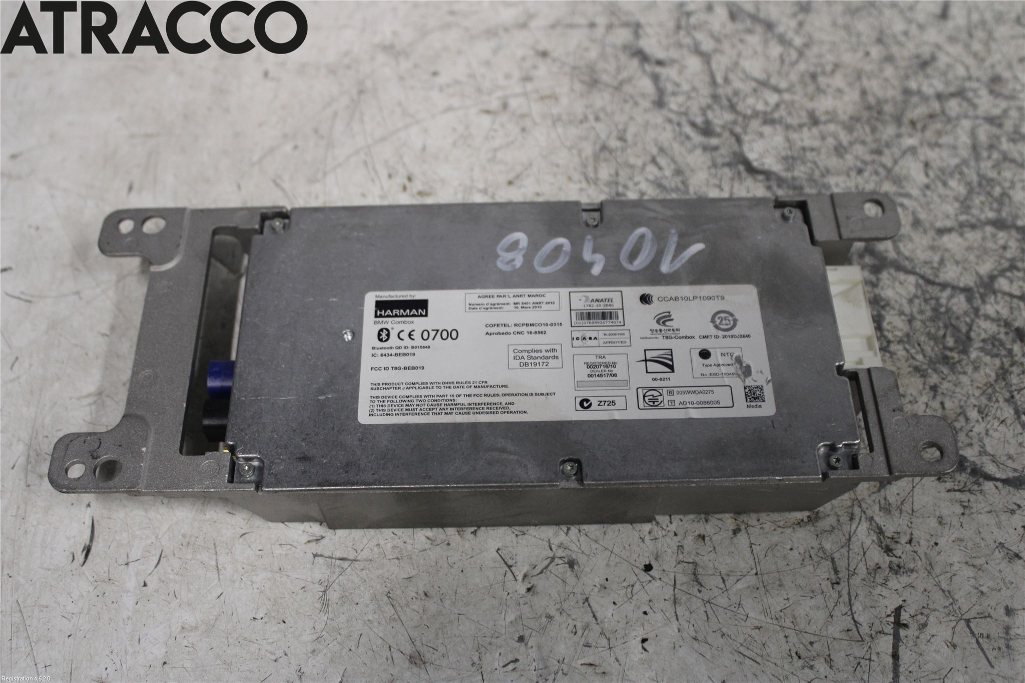 BMW 5 F10/F11/F18 09-17 Styrenhet Övrigt